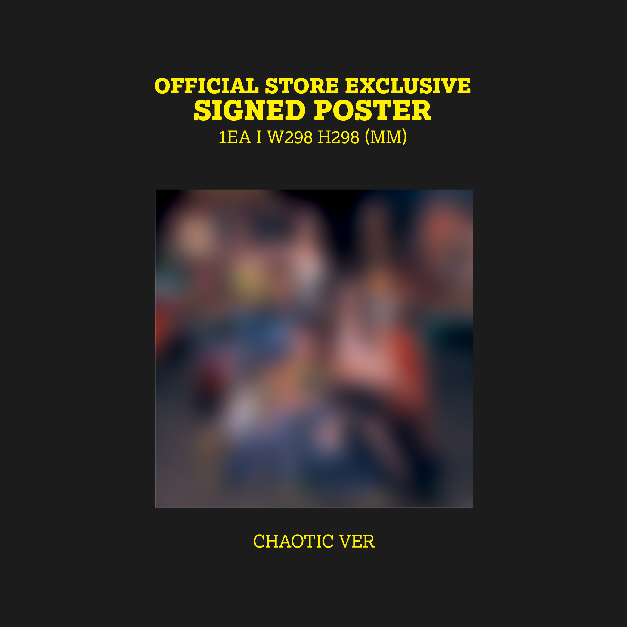 BEAUTIFUL CHAOS - Official Store Exclusive Signed Vinyl