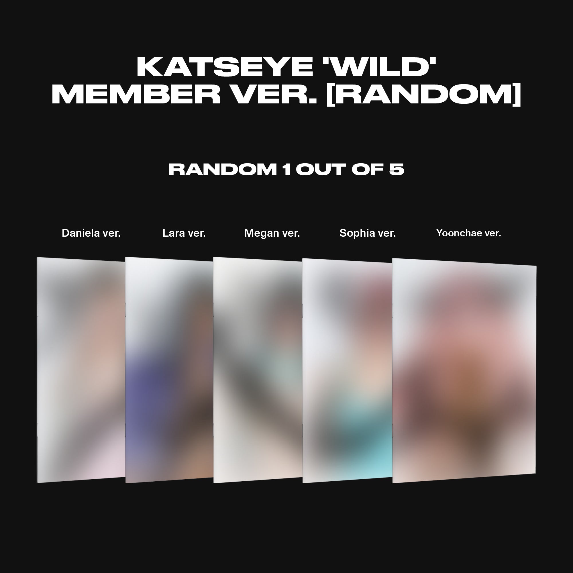 WILD (Member ver.) CD (Random)