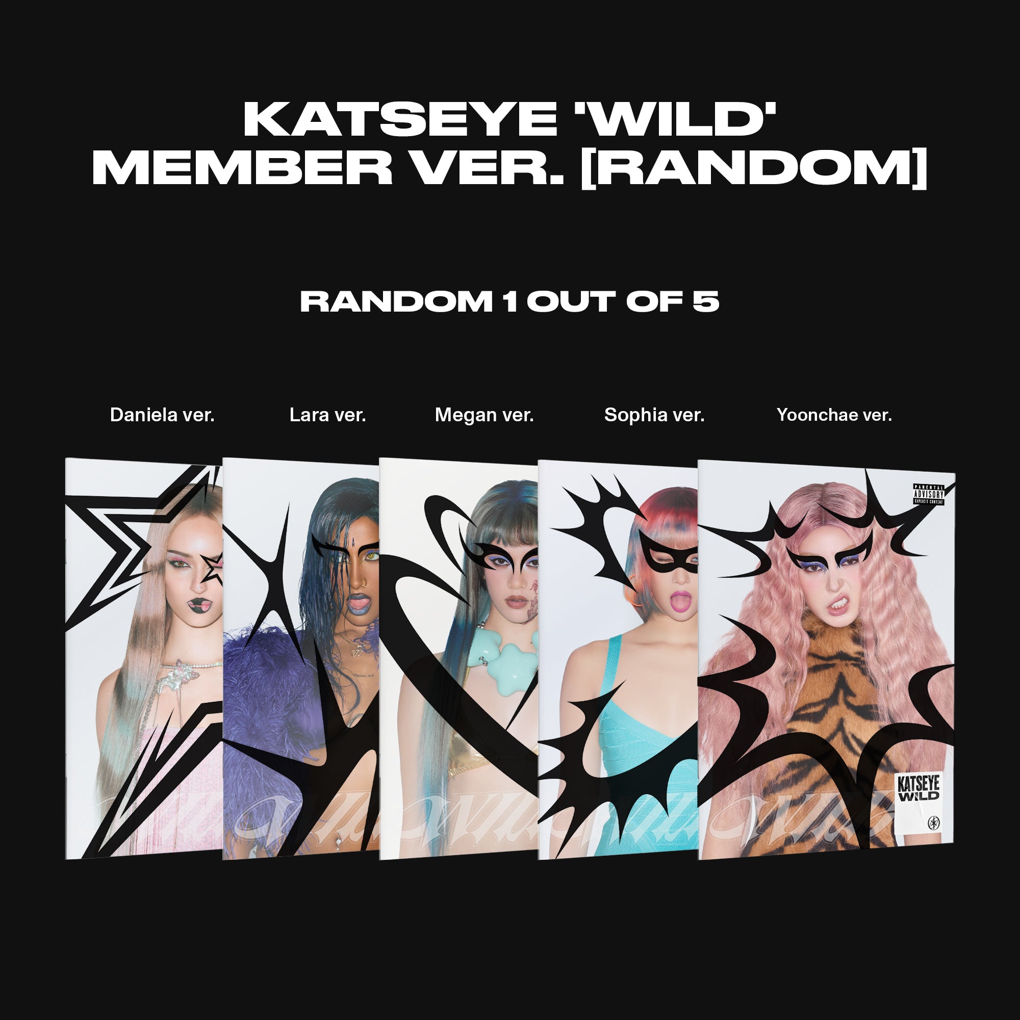 WILD (Member ver.) CD (Random)