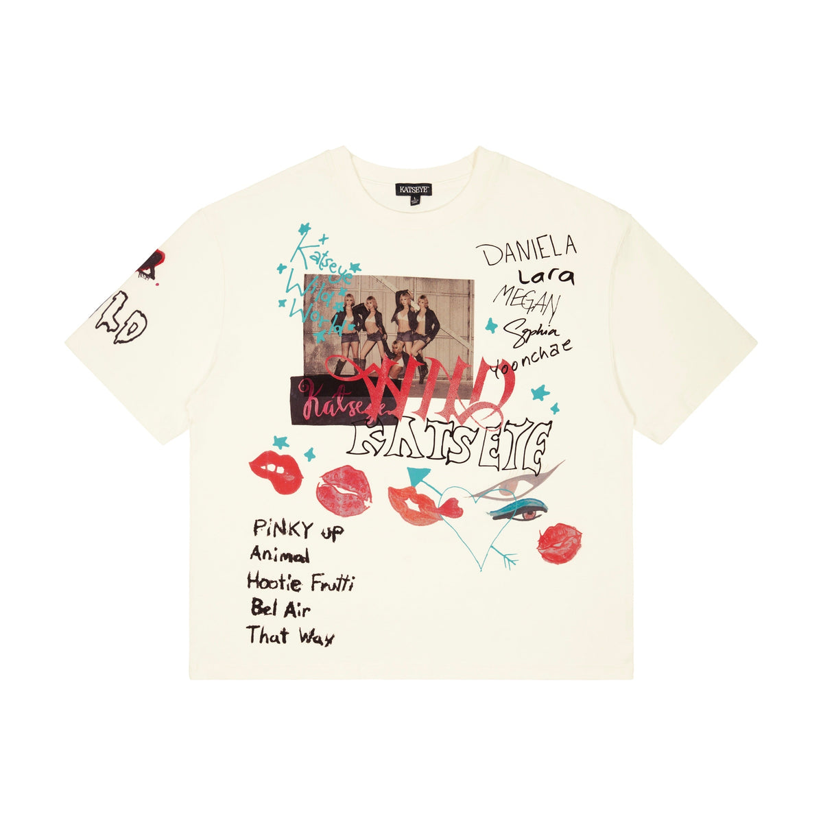 WILDWORLD Ivory Routing T-Shirt