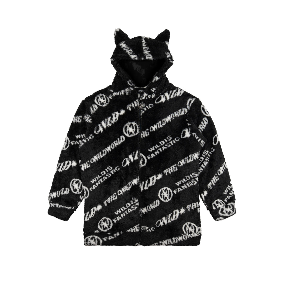 Cat Ear Blanket Zip-Up