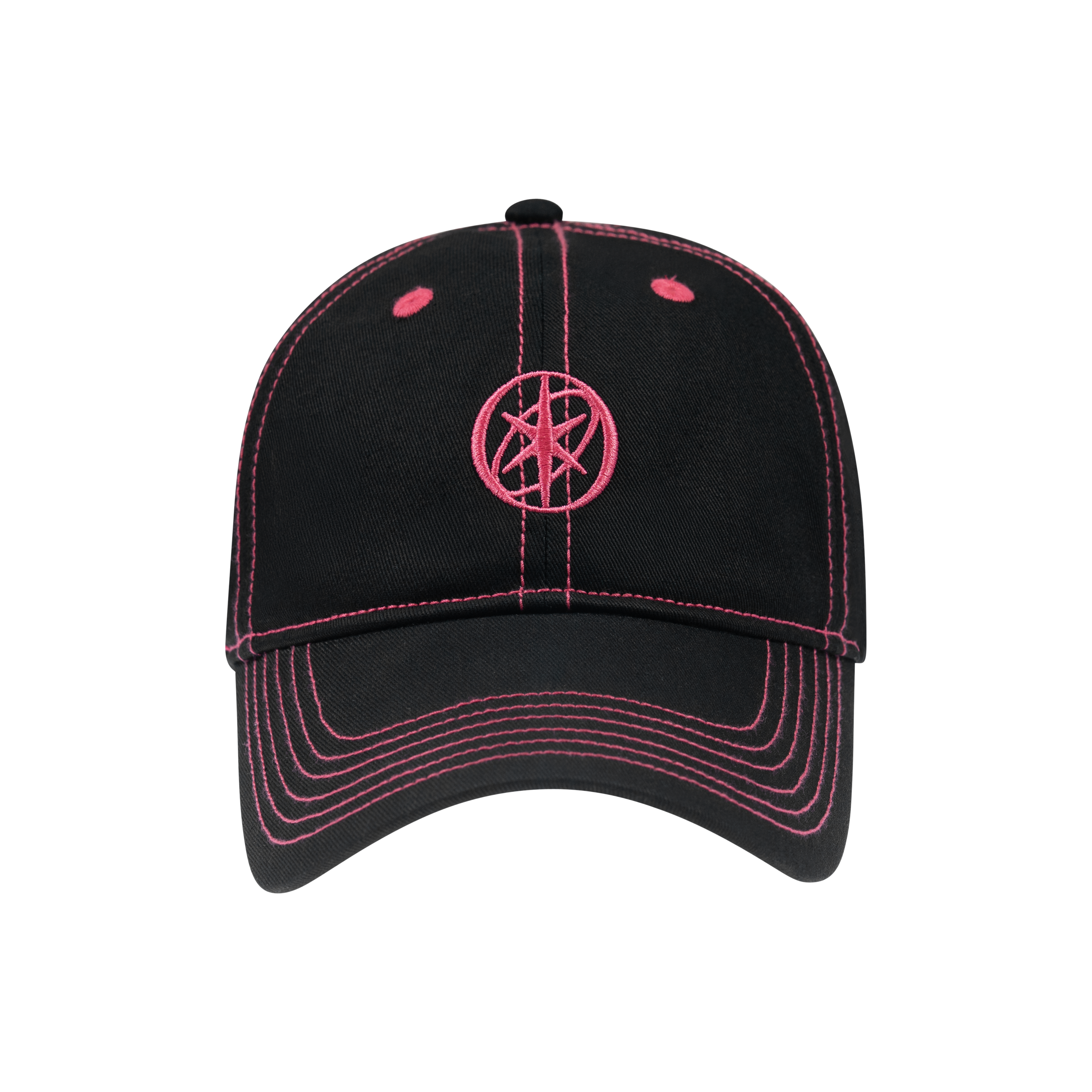 KATSEYE Pink Logo Ball Cap