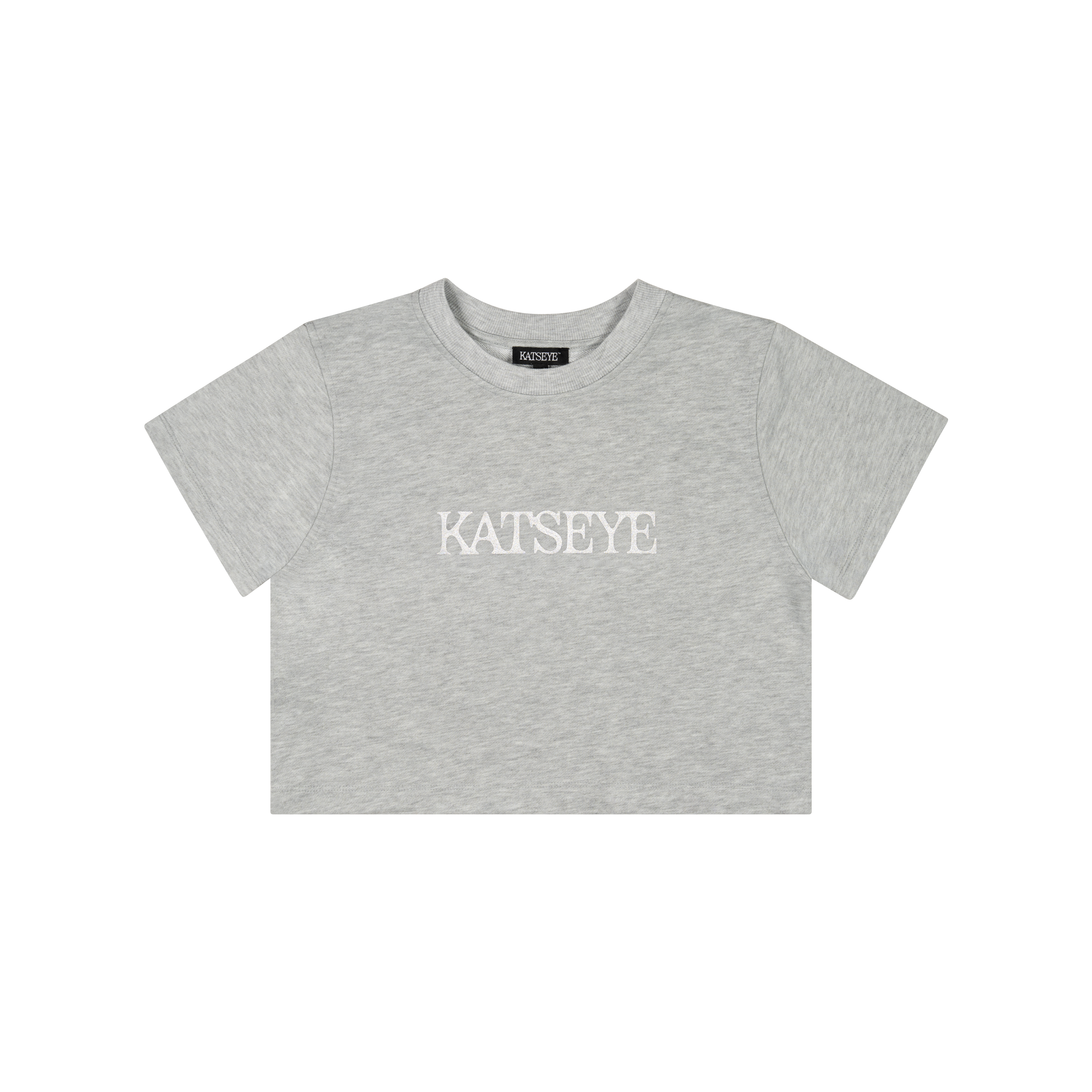 KATSEYE Gray Crop Tee
