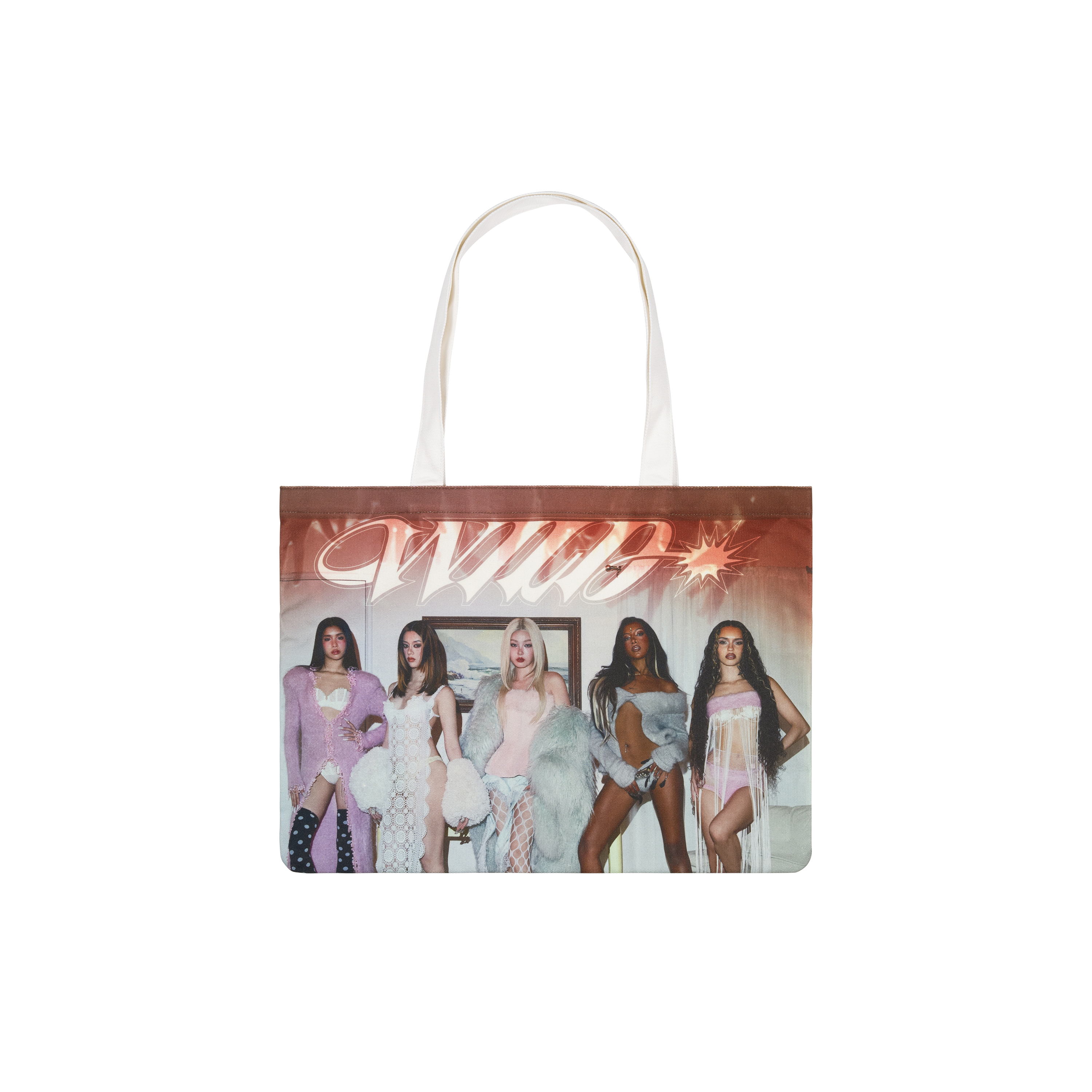 WILD Large Tote Bag Front