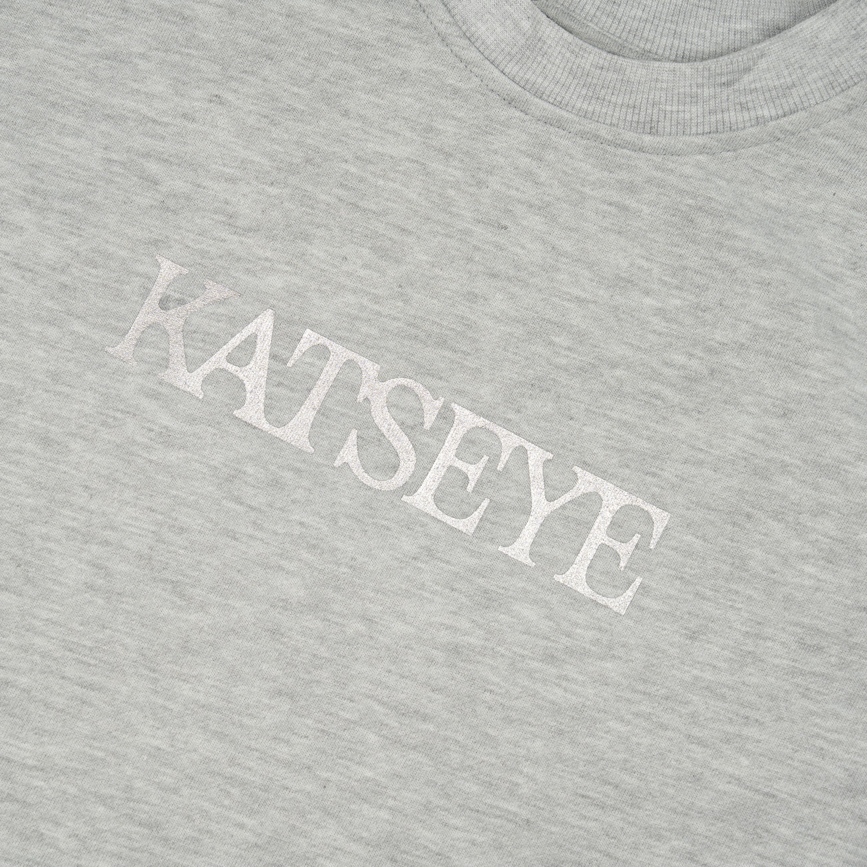 KATSEYE Gray Crop Tee