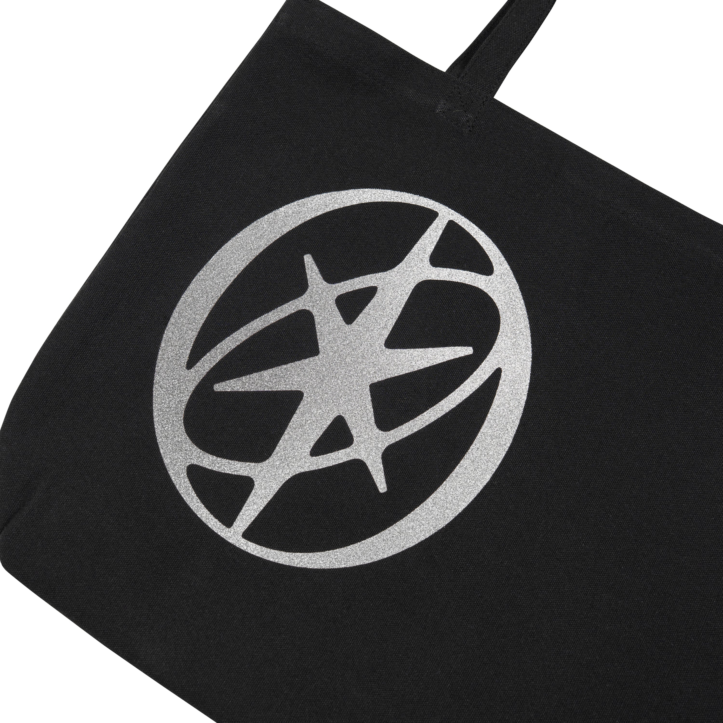 KATSEYE Silver Logo Tote Bag