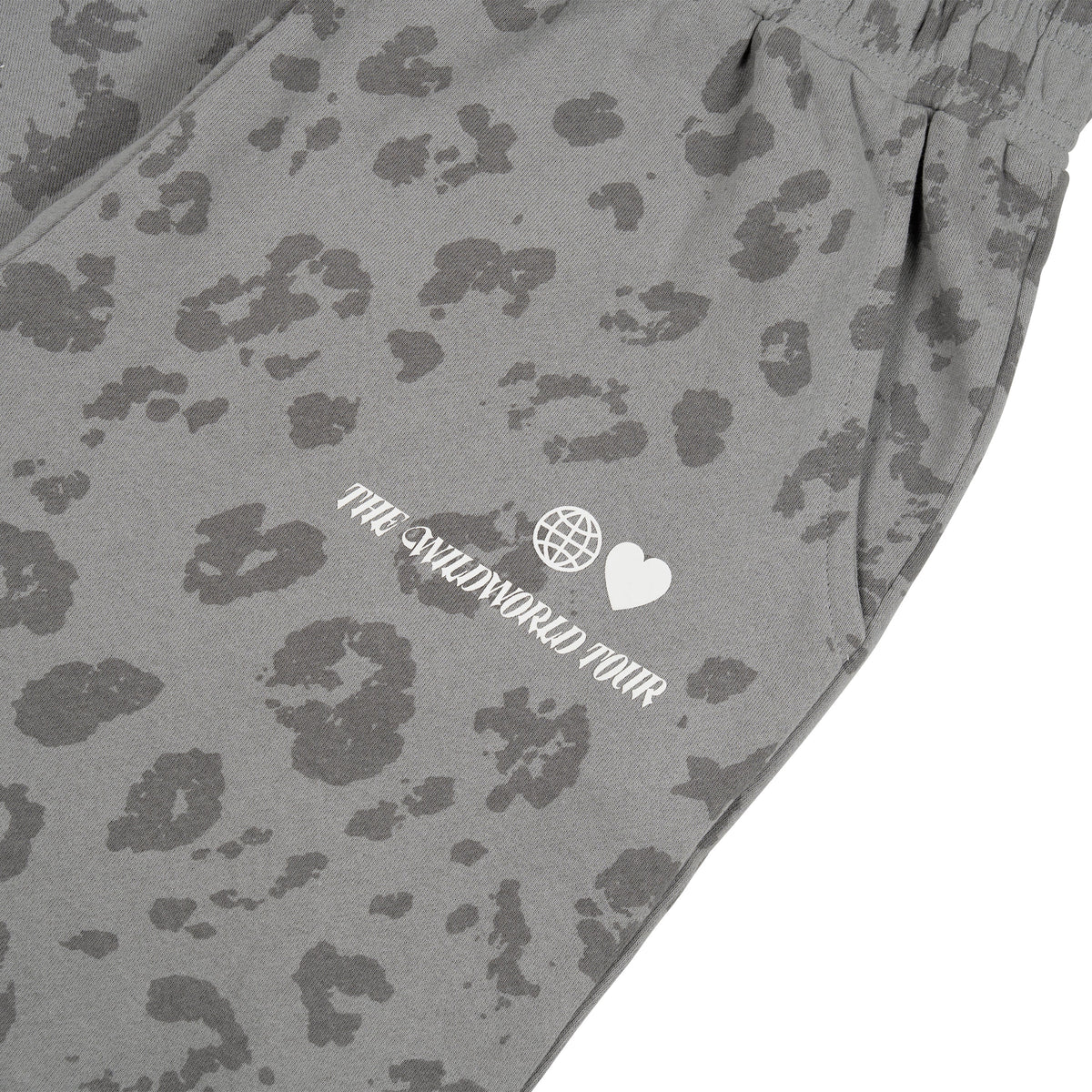 WILDWORLD Animal Print Sweatpants Detail