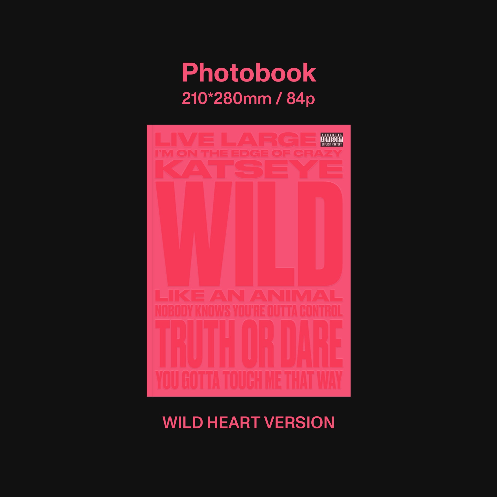 WILD - Wild heart ver. - Official Store Exclusive CD