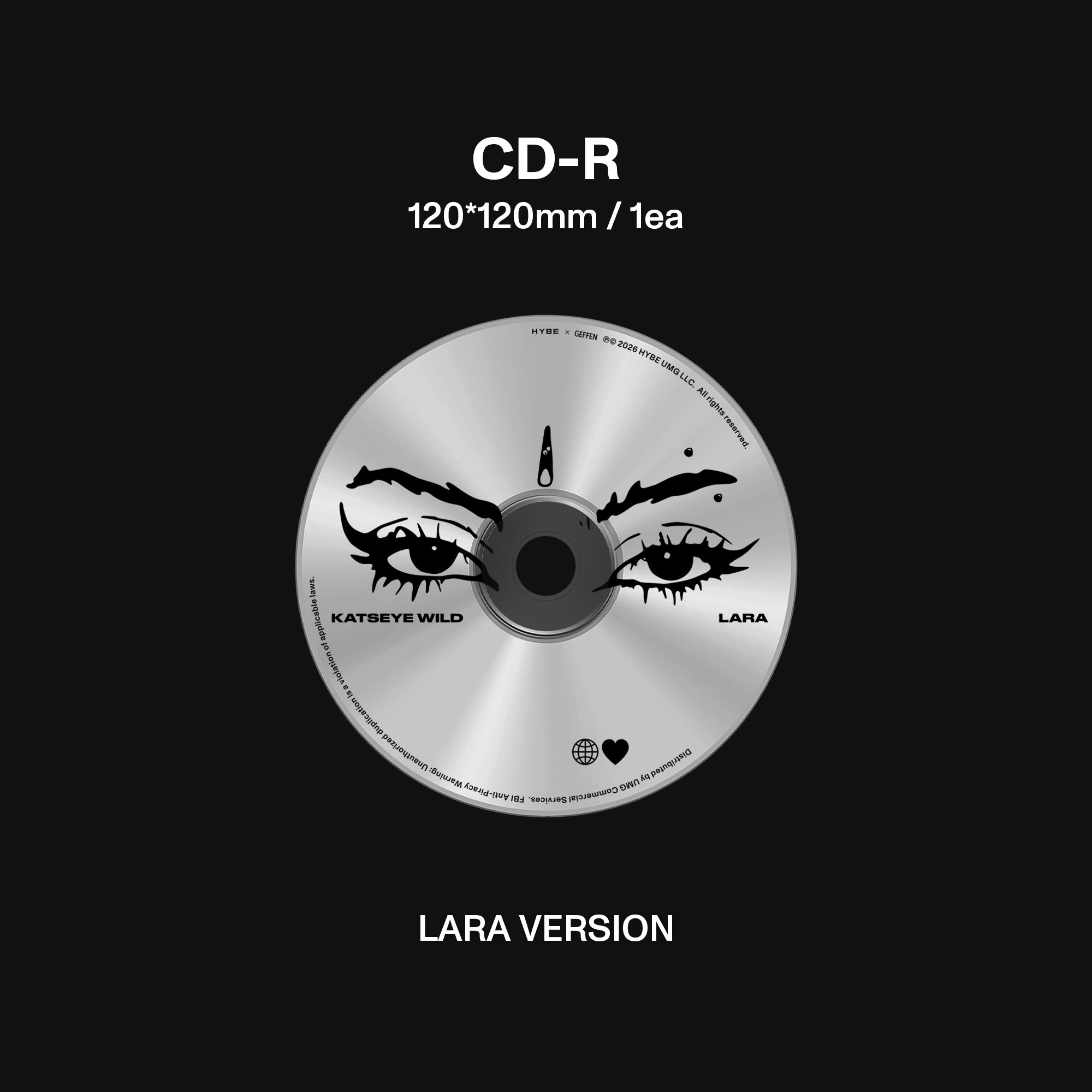 WILD (Lara ver.) CD - KATSEYE Official Store