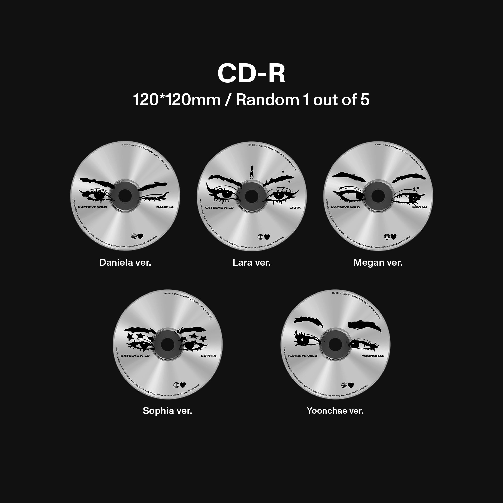 WILD (Member ver.) CD (Random)