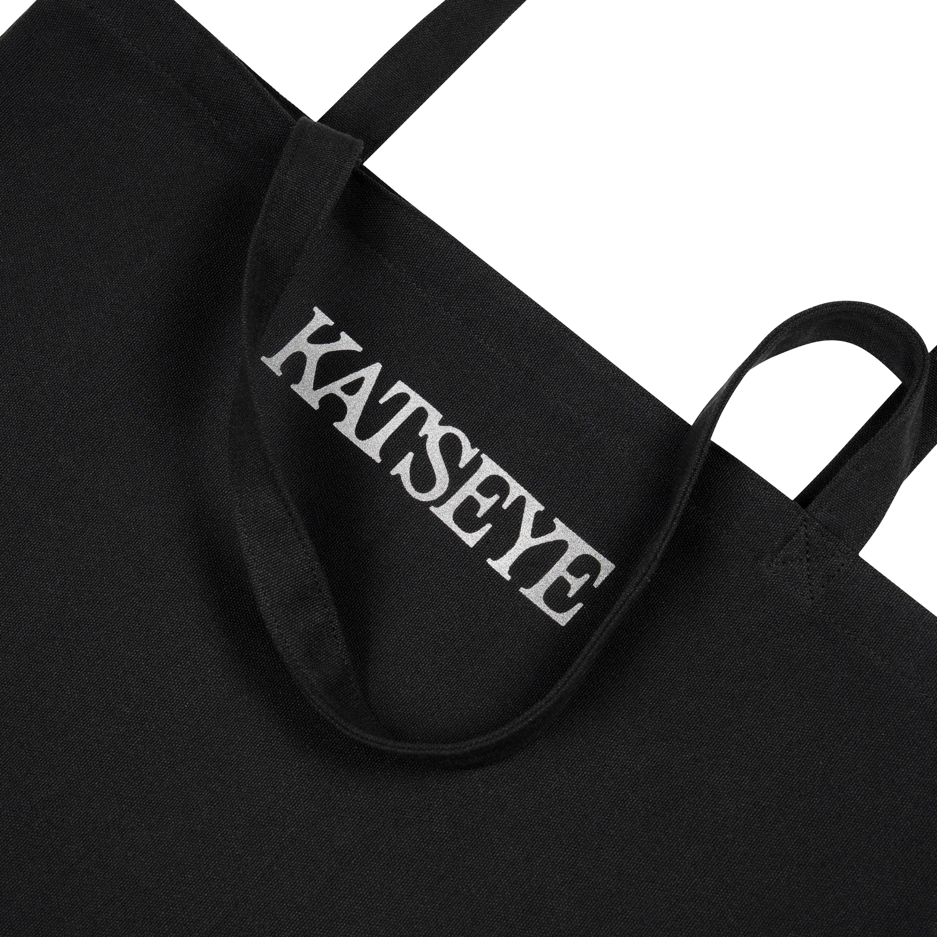 KATSEYE Silver Logo Tote Bag