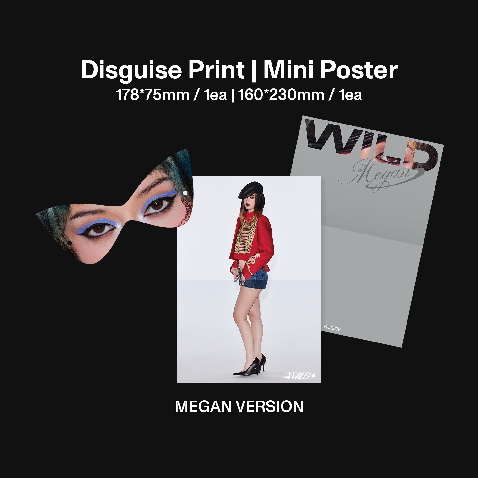 WILD (Megan ver.) CD - KATSEYE Official Store
