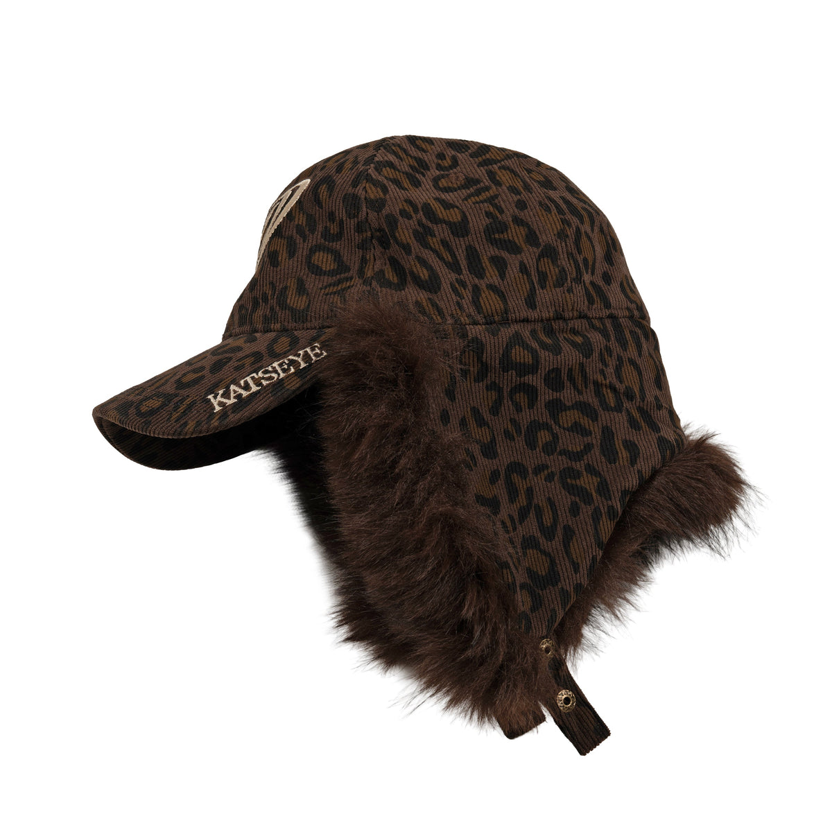 WILD Faux-Fur Cap Side