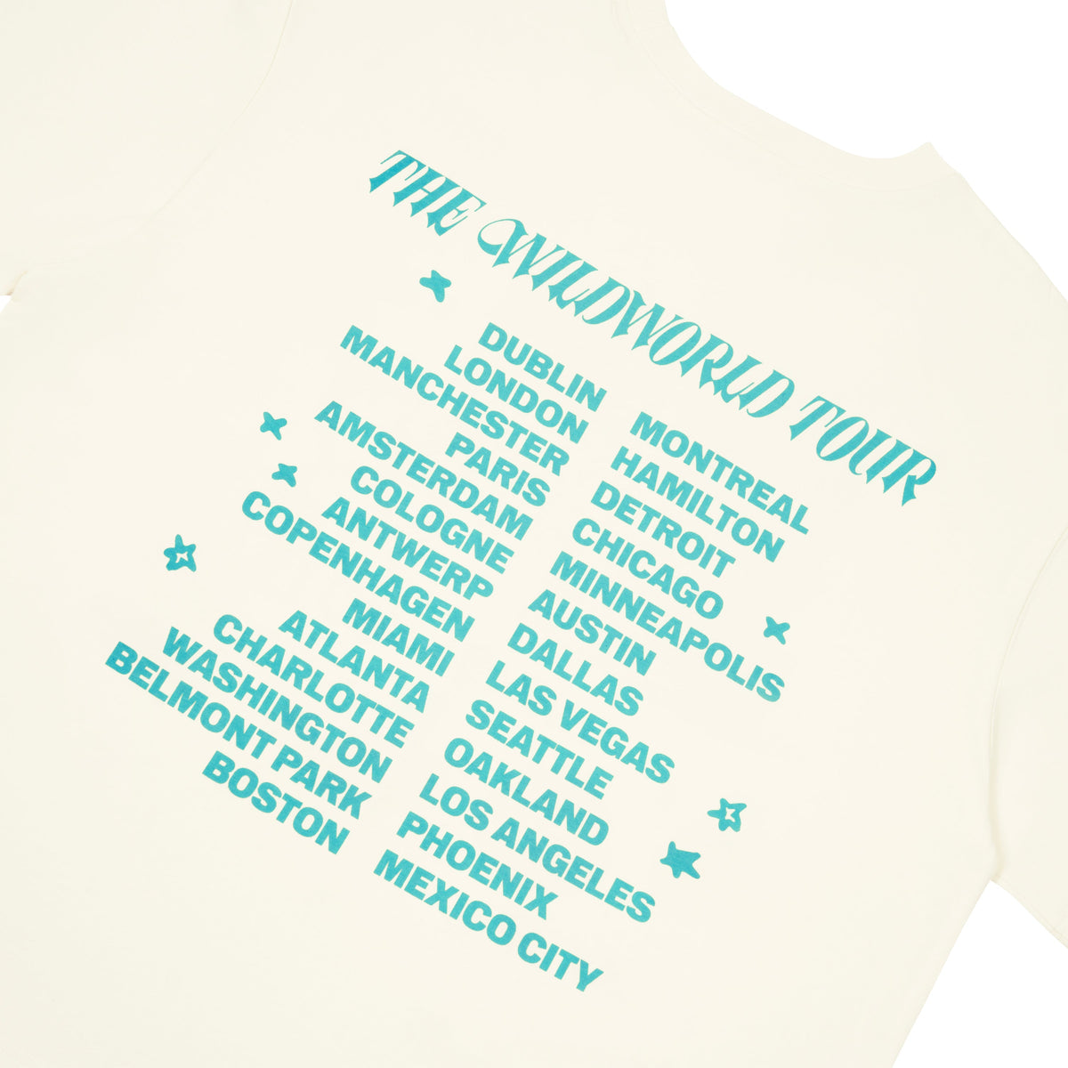 WILDWORLD Ivory Routing T-Shirt Back Detail