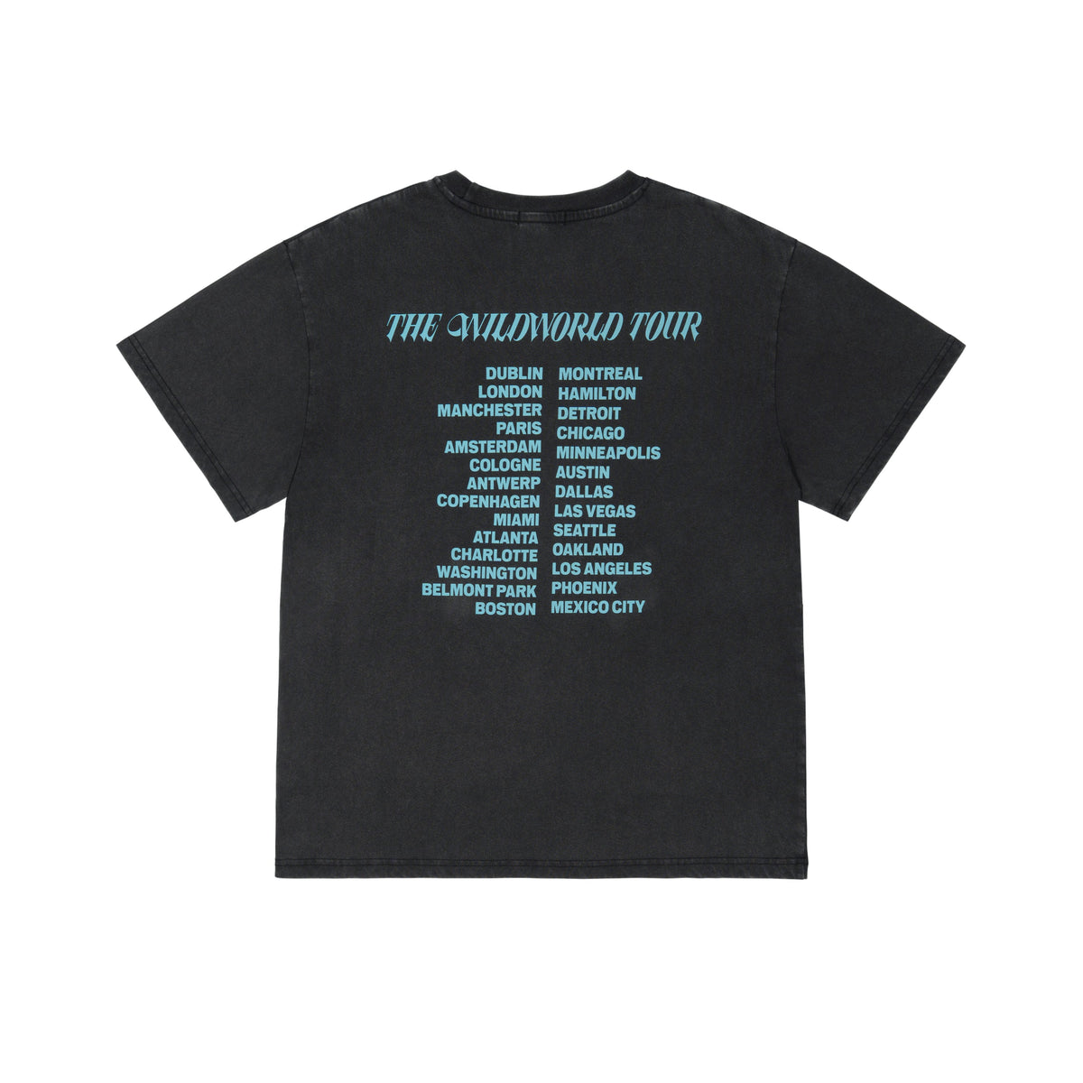 WILDWORLD Black Routing T-Shirt Back
