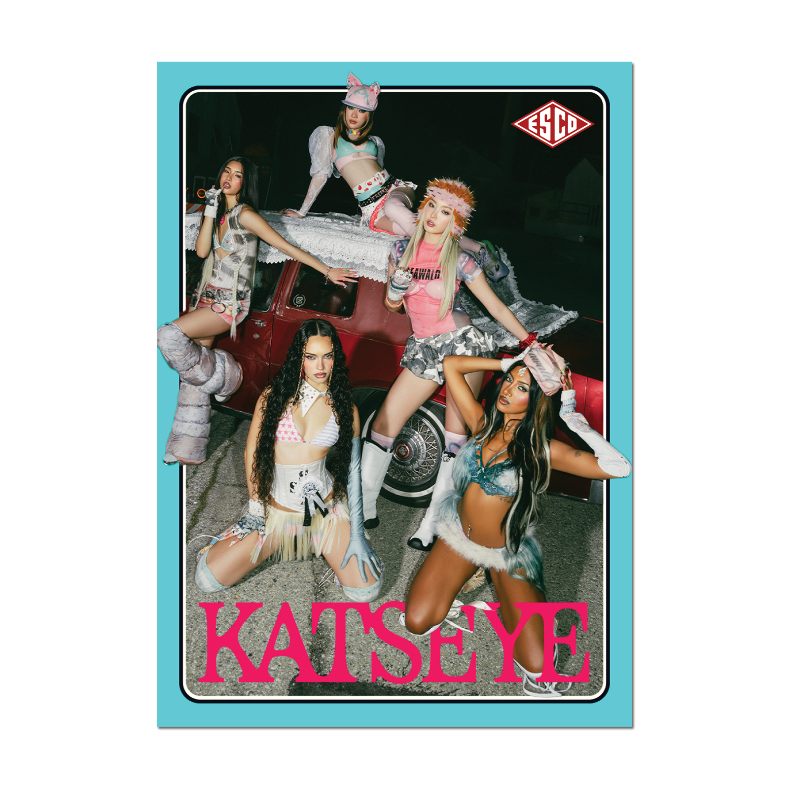 2026 ESCO x KATSEYE “WILD” Trading Card Pack