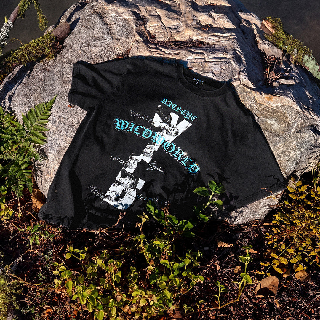 WILDWORLD Black Routing T-Shirt Lifestyle