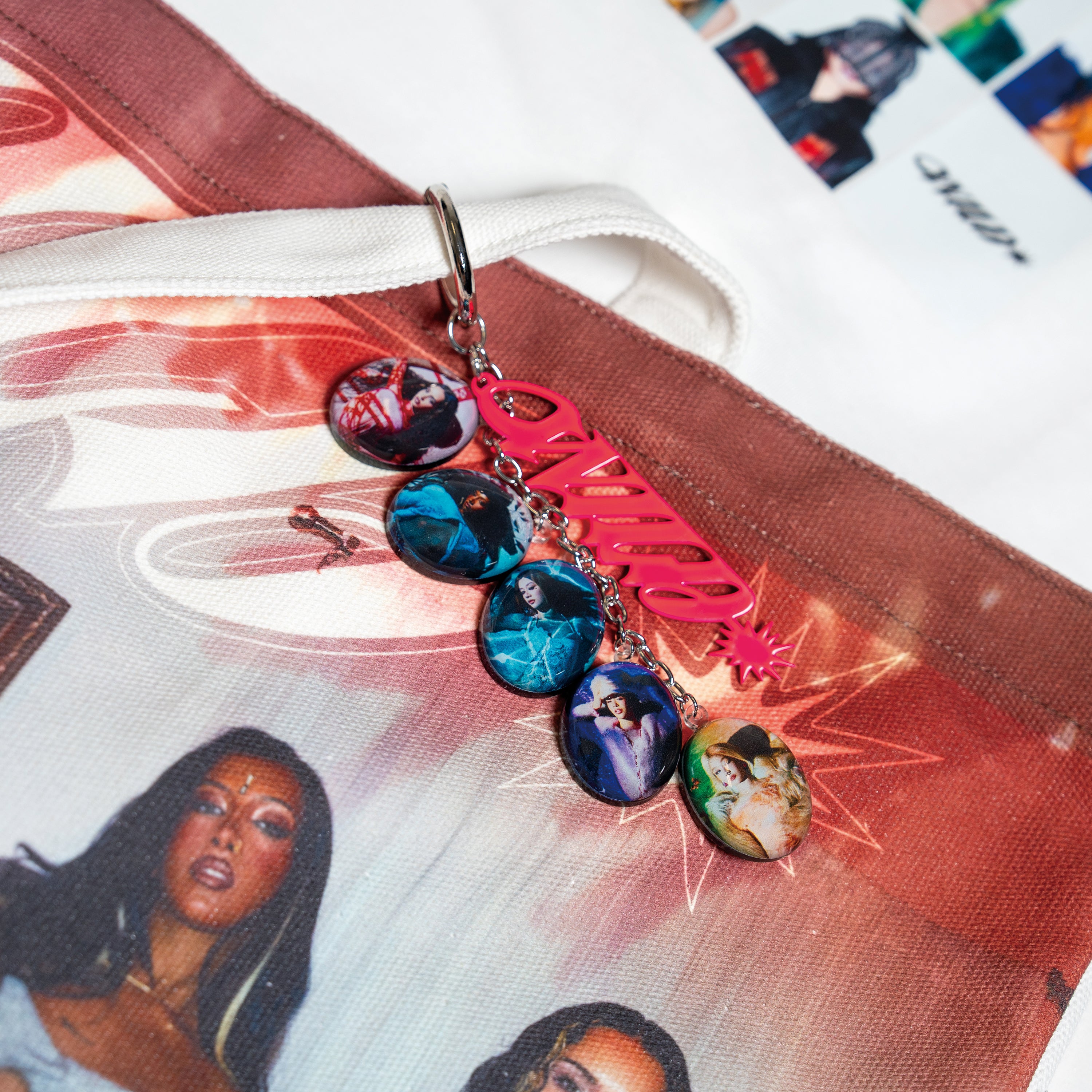 WILD Holographic Member Keyring Lifestyle