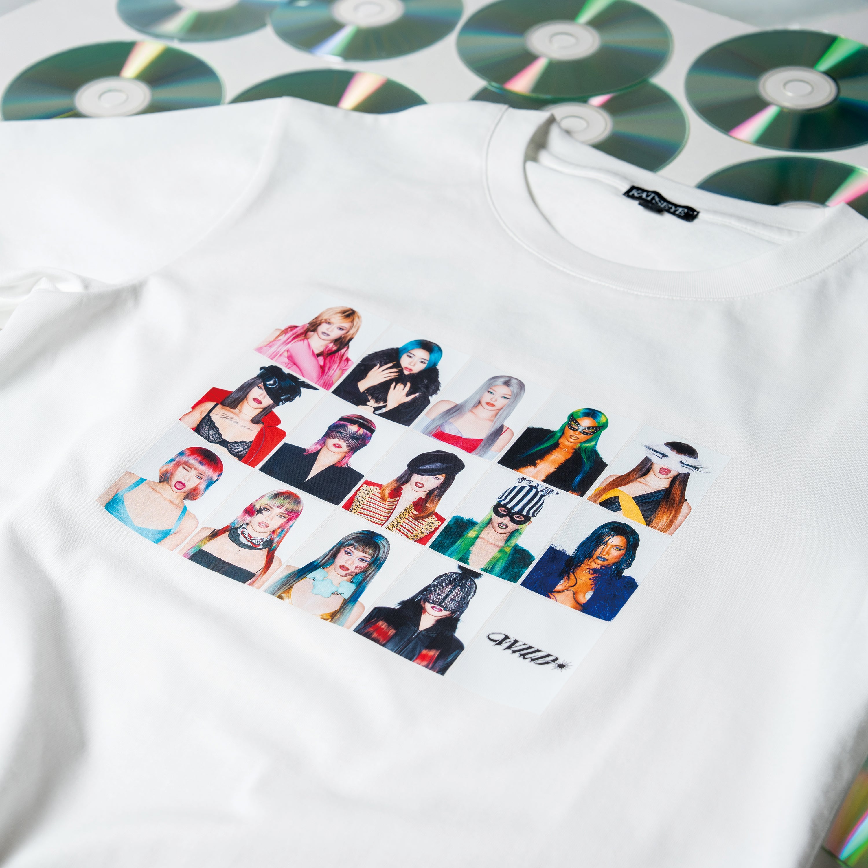 WILD Member Disguise White T-Shirt Lifestyle