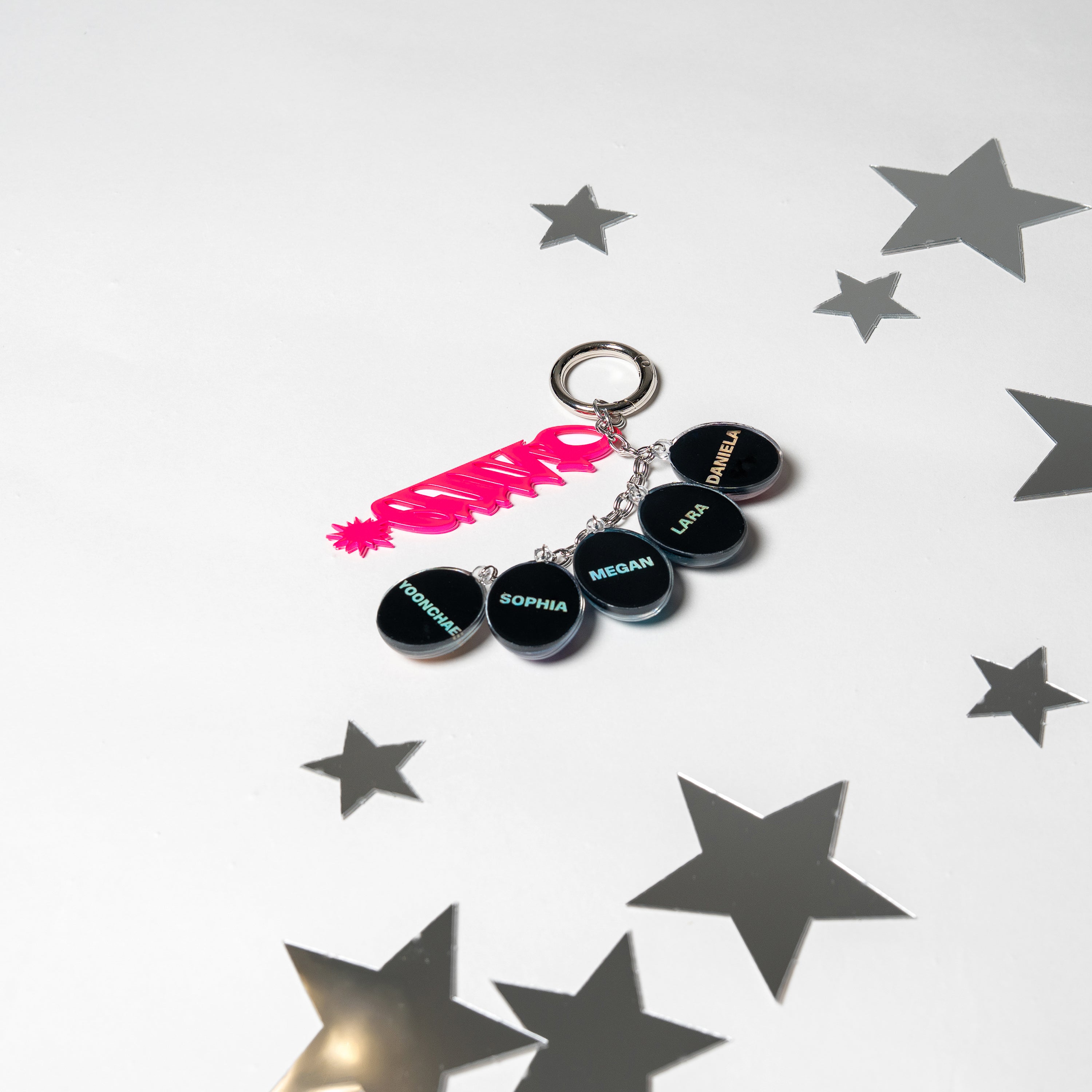 WILD Holographic Member Keyring Lifestyle