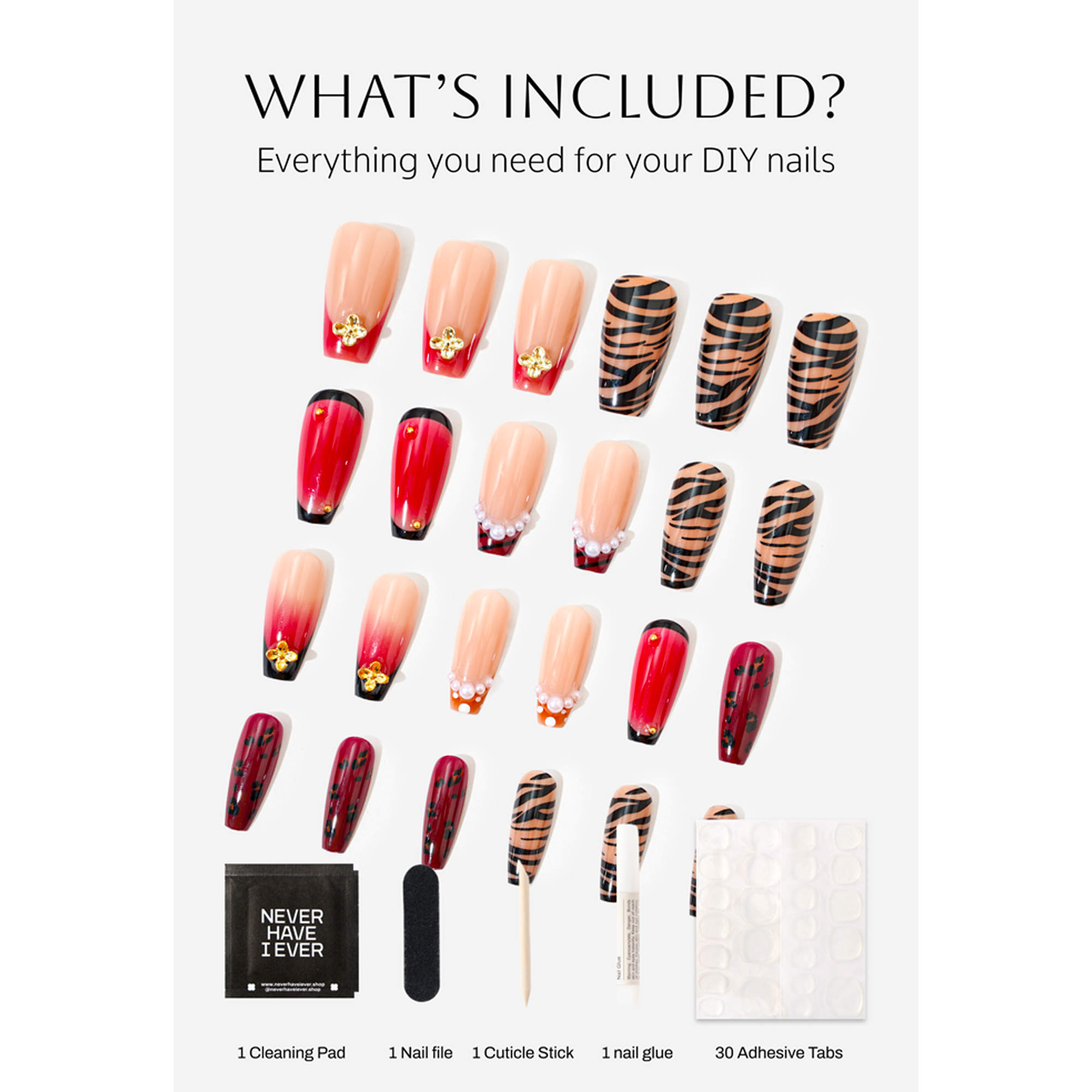 KATSEYE ANIMAL Press-On Nails Product Details