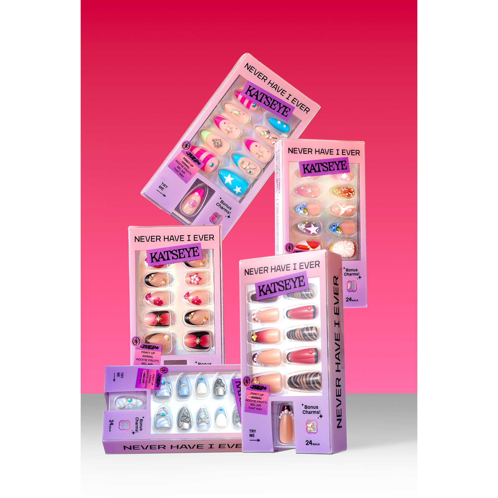 KATSEYE ANIMAL Press-On Nails All Sets