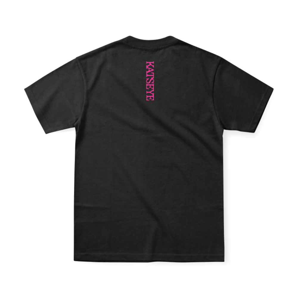 PINKY UP T-Shirt (Black) Back