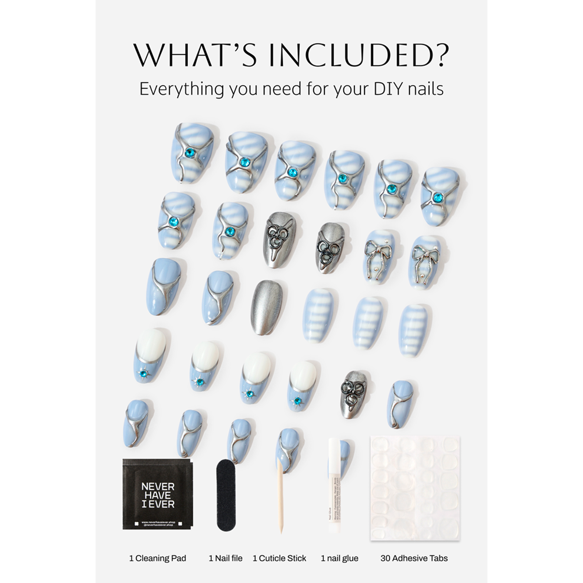 KATSEYE BEL AIR Press-On Nails Product Details