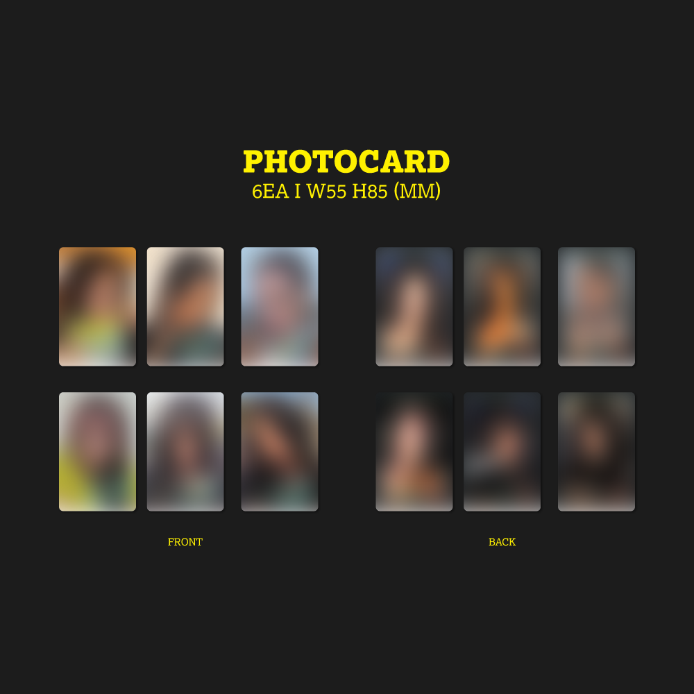 BEAUTIFUL CHAOS - Official Store Exclusive Vinyl Photocards