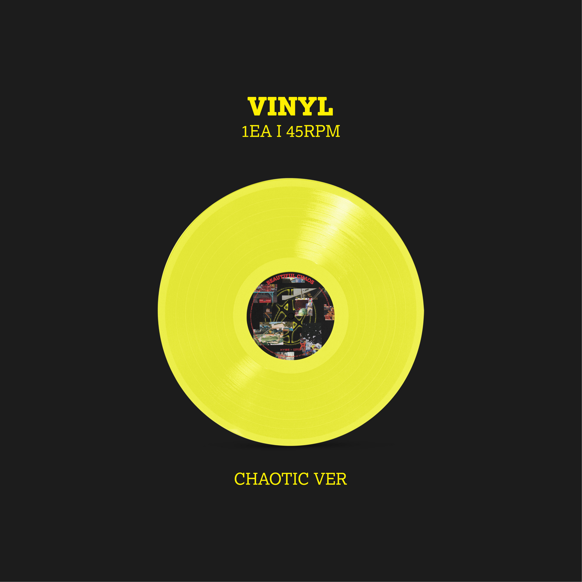 BEAUTIFUL CHAOS - Official Store Exclusive Signed Vinyl - KATSEYE ...