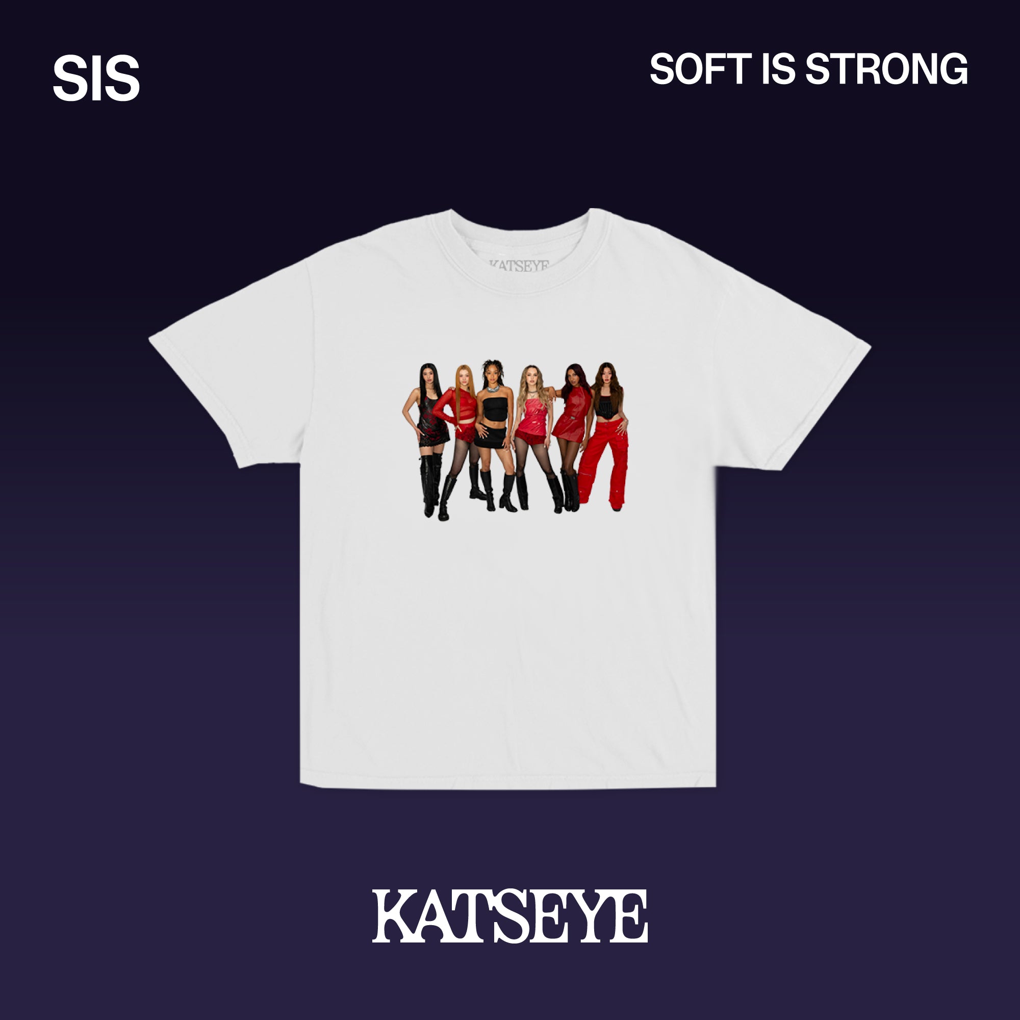 Débardeur Unisexe Kpop Katseye 'Soft Is Strong' - Sans Manches, Respirant, Pour Homme Et Femme - Sport Et Quotidien
