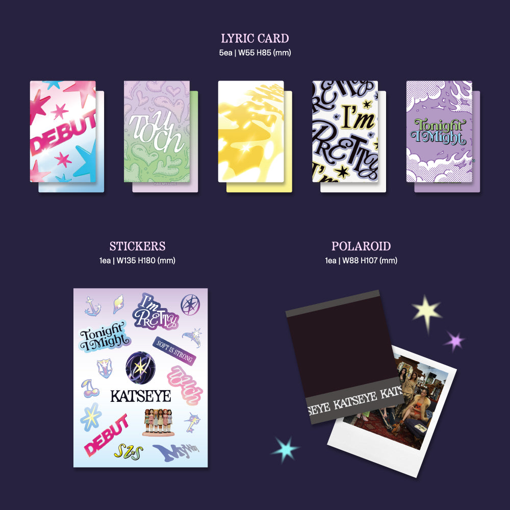 KATSEYE - "SIS (Soft Is Strong) - Soft Ver." Lyric Card