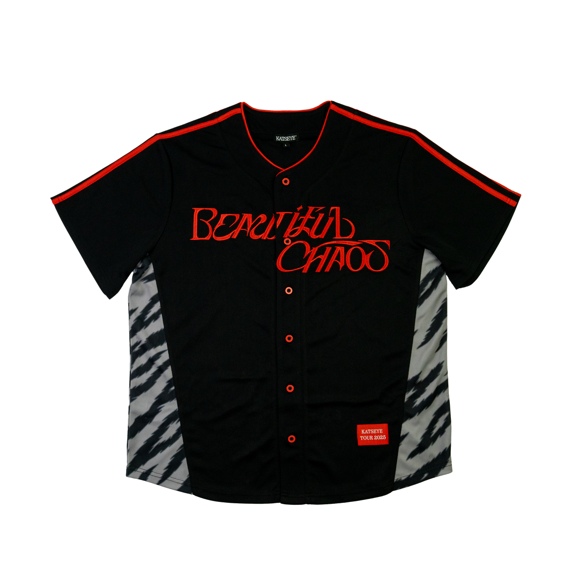 BEAUTIFUL CHAOS City Jersey, imagen de la tienda oficial de KATSEYE