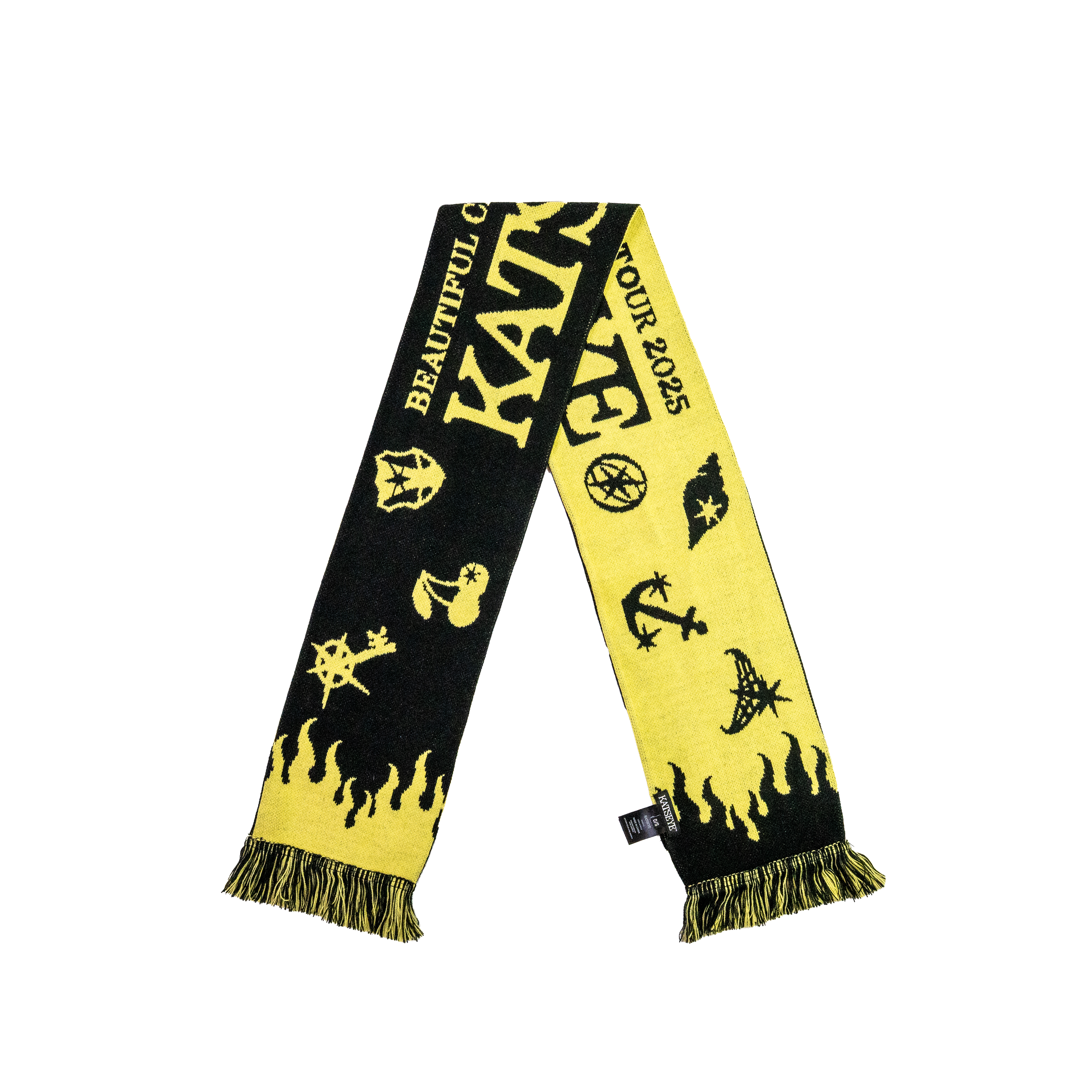 BEAUTIFUL CHAOS Slogan Muffler