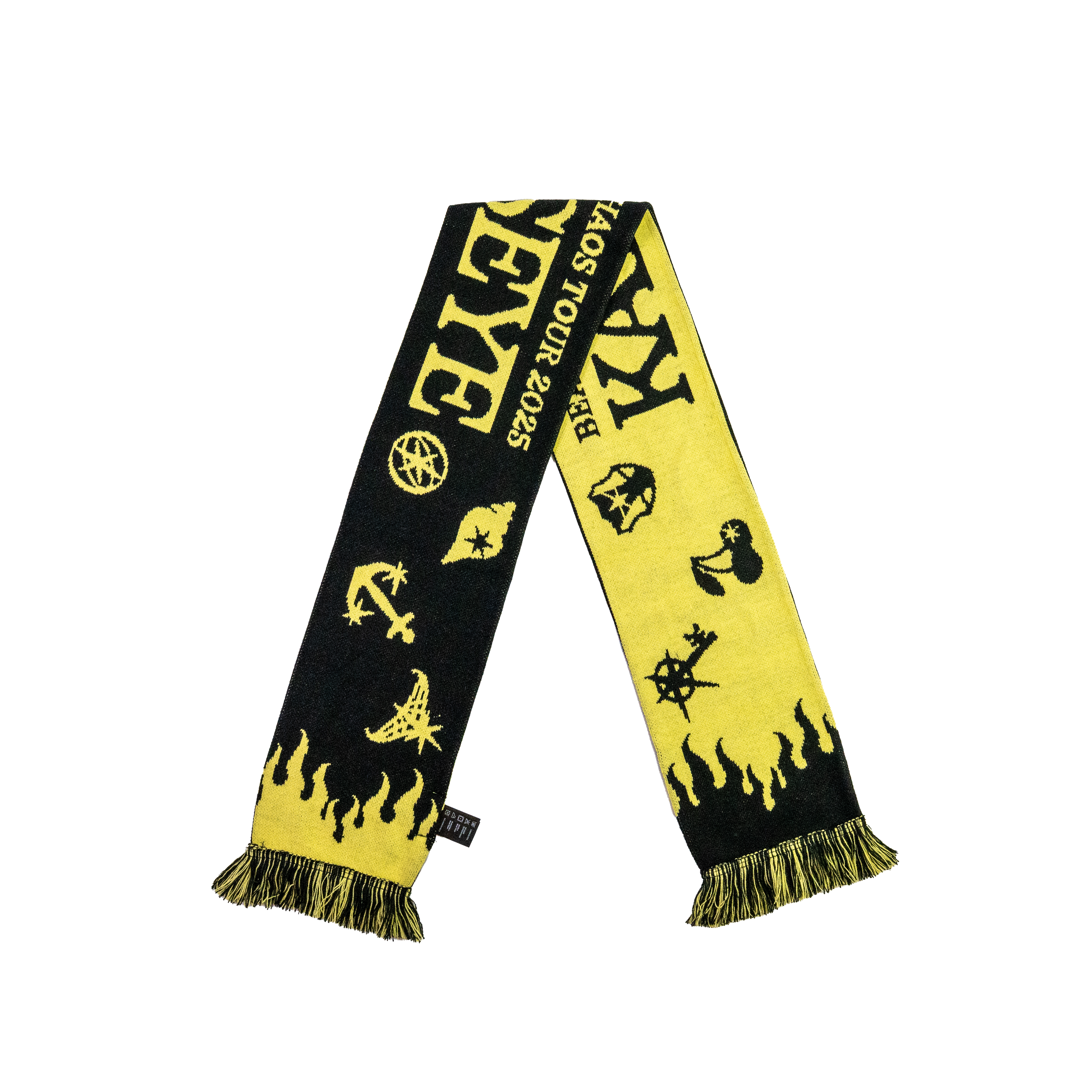 BEAUTIFUL CHAOS Slogan Muffler Alt