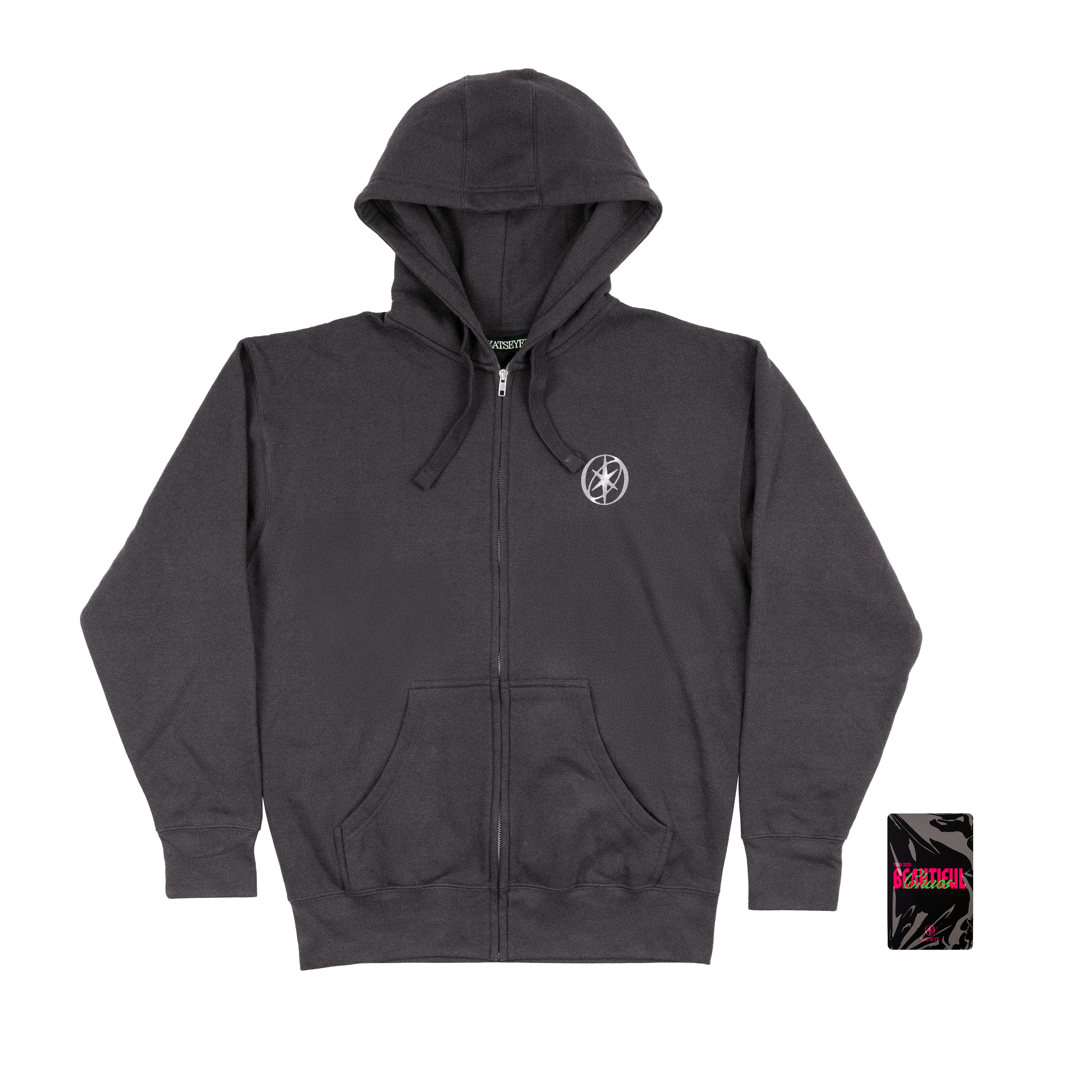 BEAUTIFUL CHAOS Zip-Up Hoodie