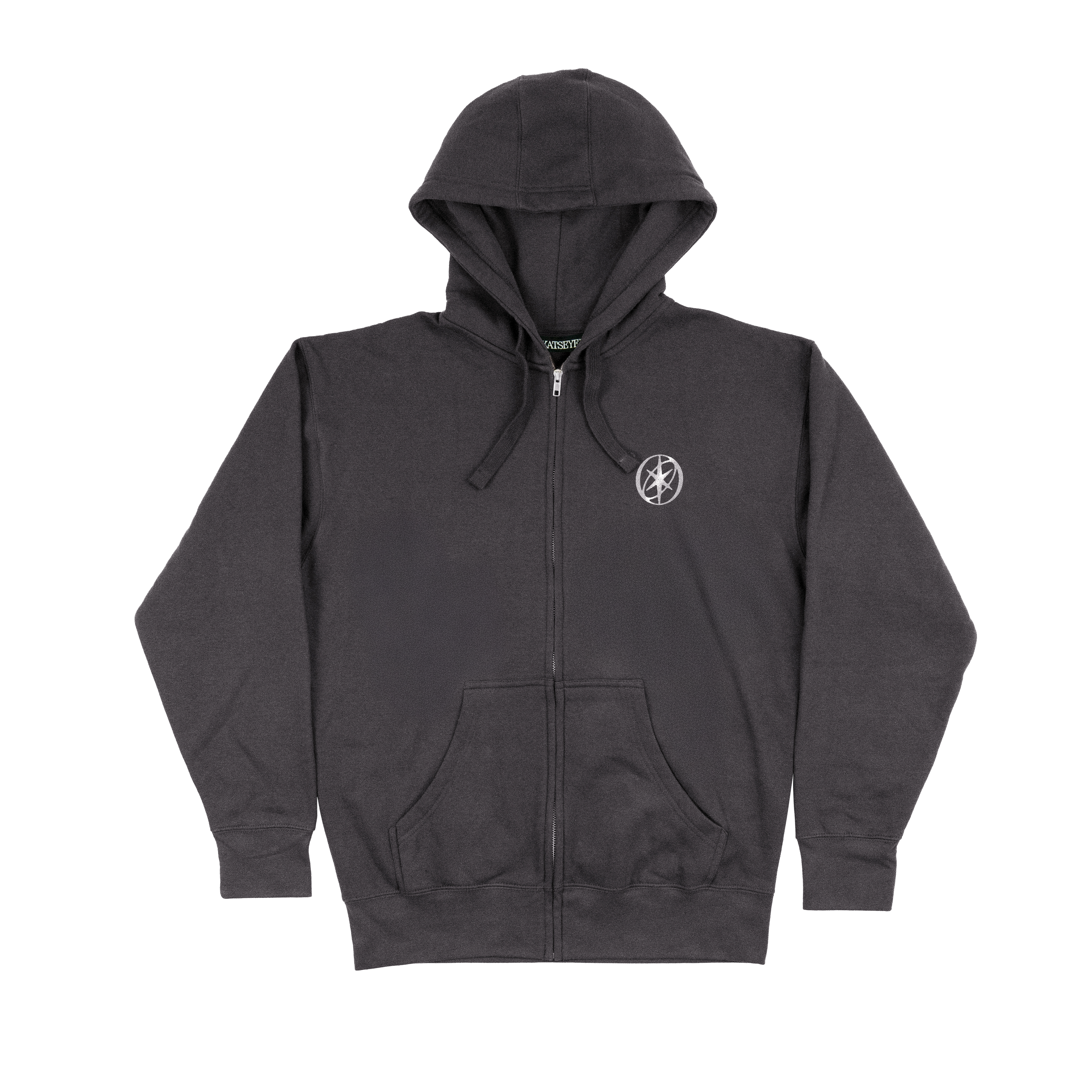 BEAUTIFUL CHAOS Zip-Up Hoodie Front