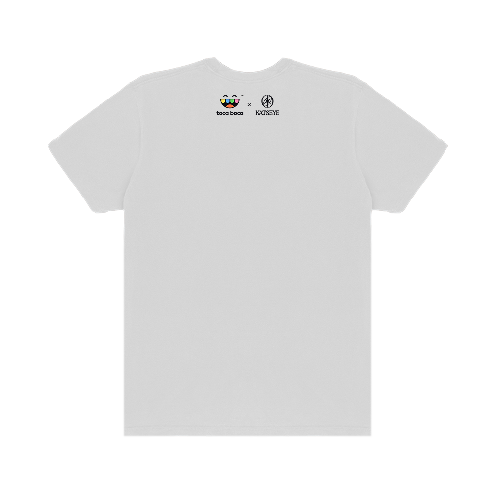 KATSEYE x Toca Boca White T-Shirt back