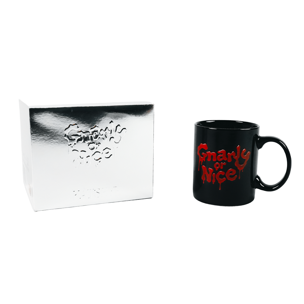 Holiday 'Gnarly or Nice?' Mug