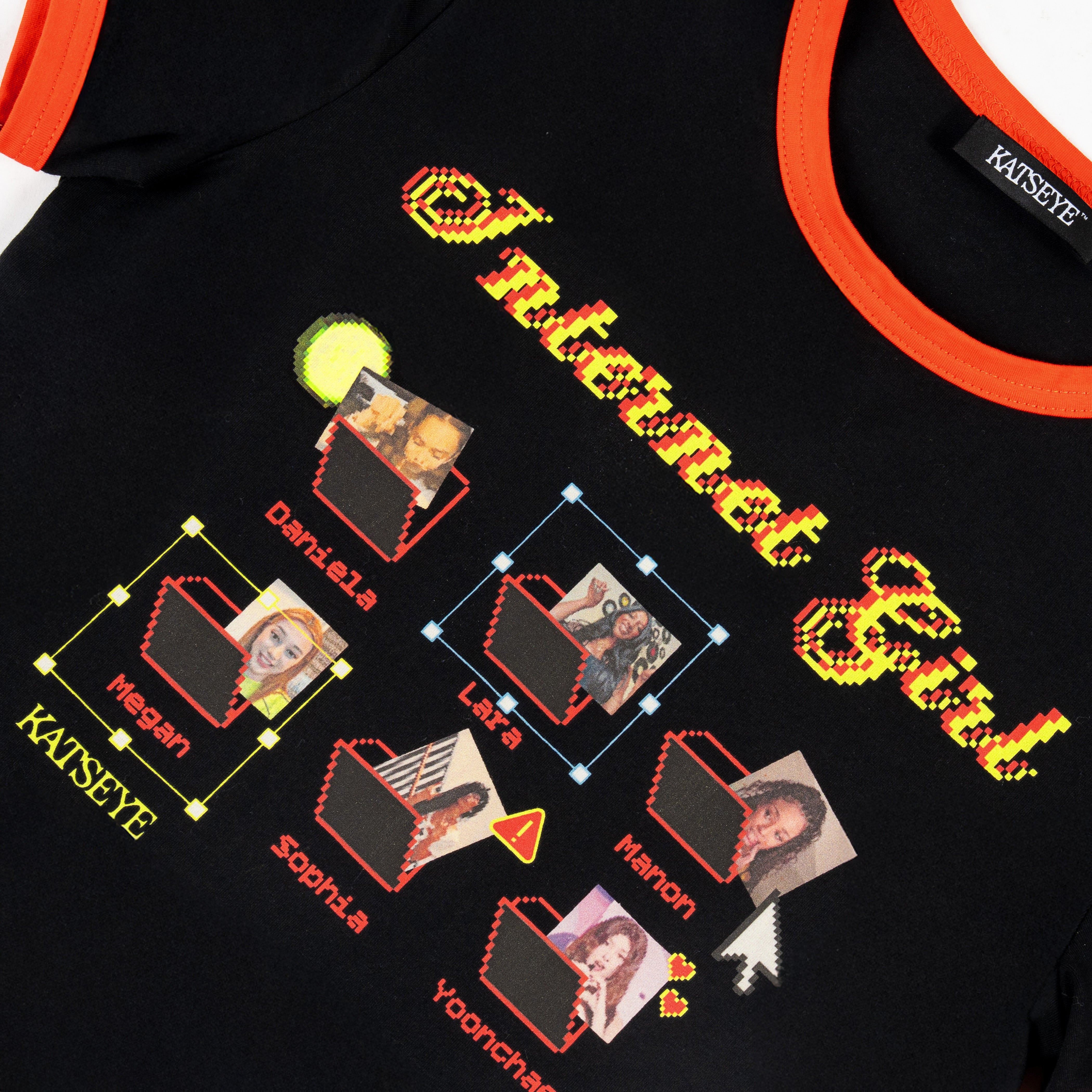 Internet Girl Baby T-Shirt Detail