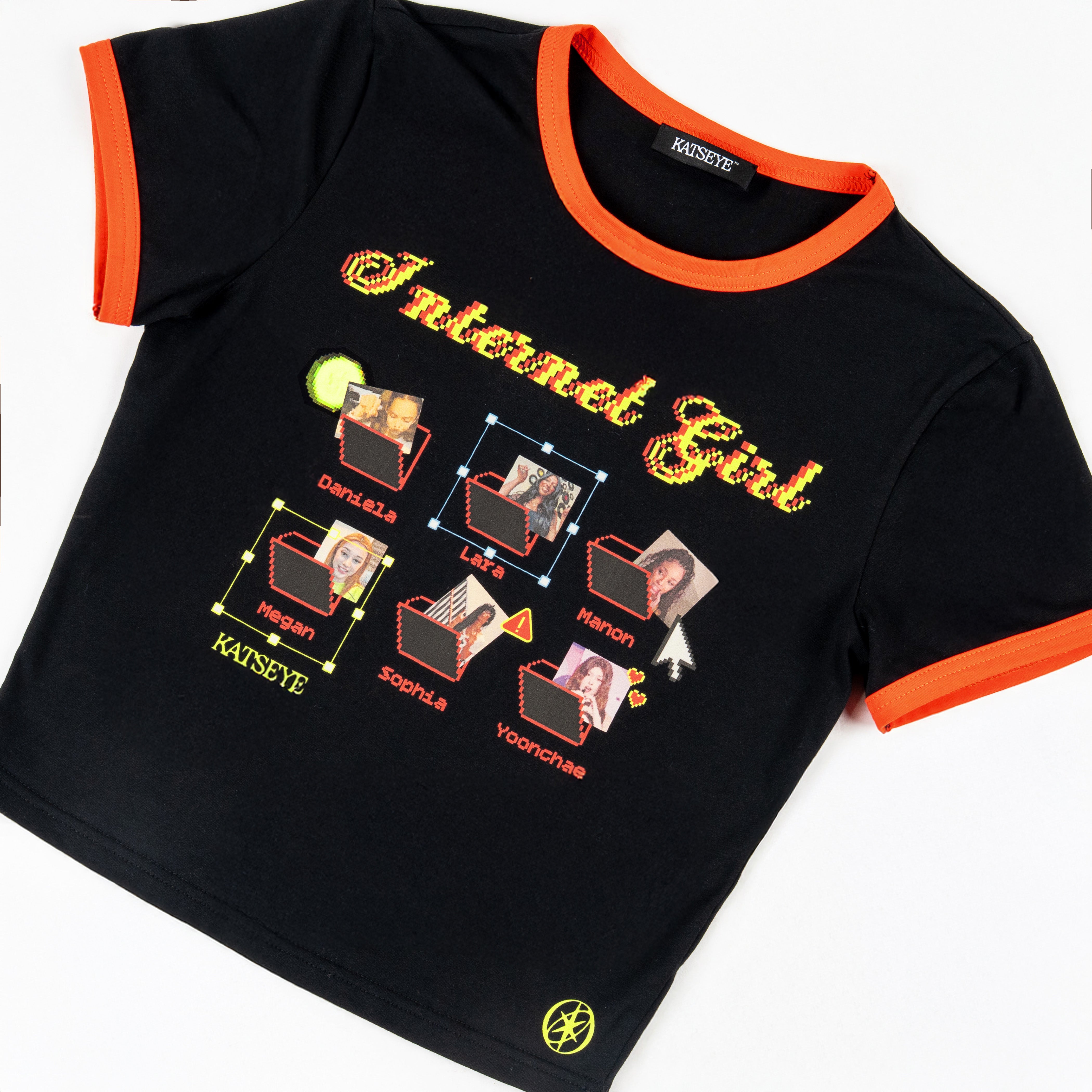 Internet Girl Baby T-Shirt Detail