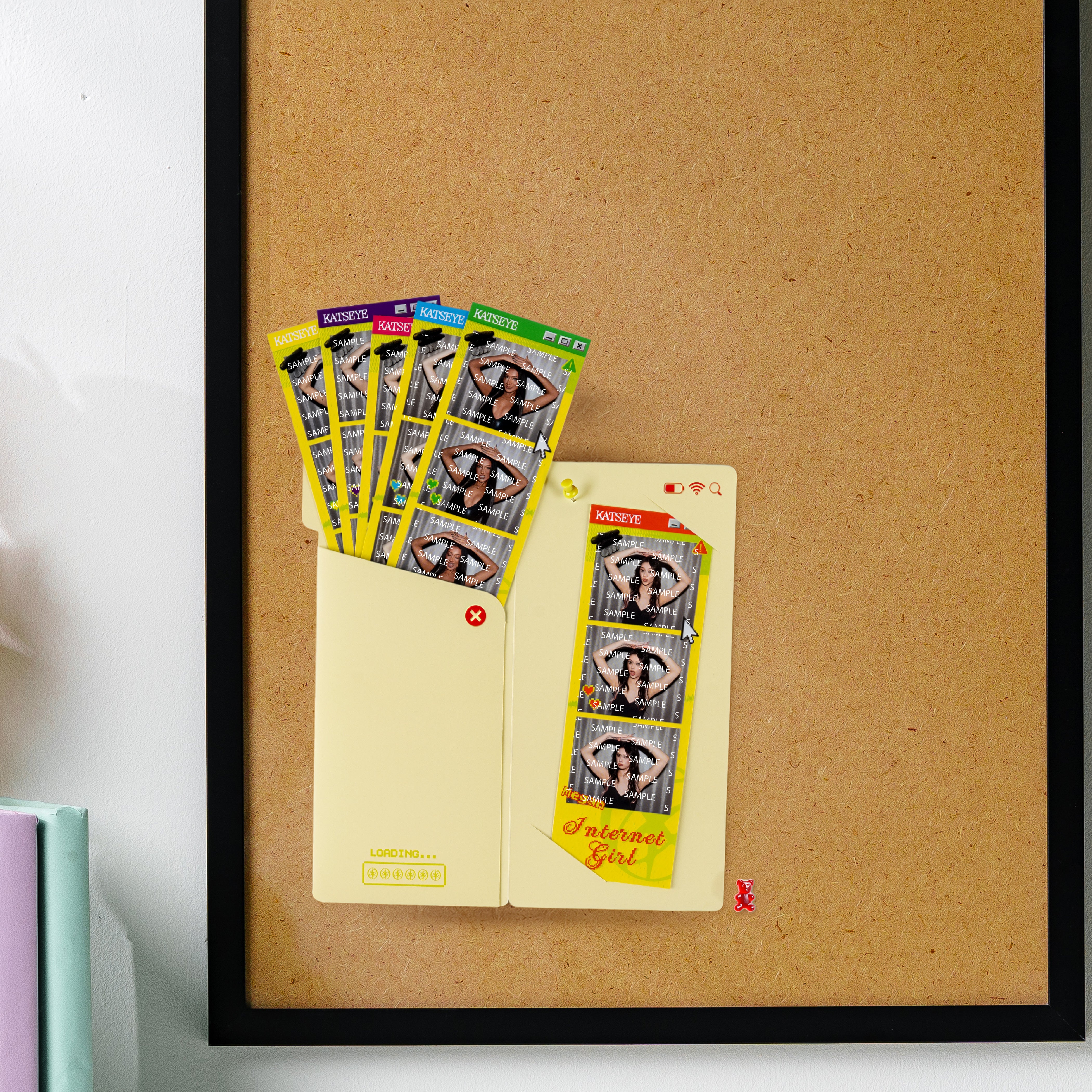 Internet Girl Photo Strip 3