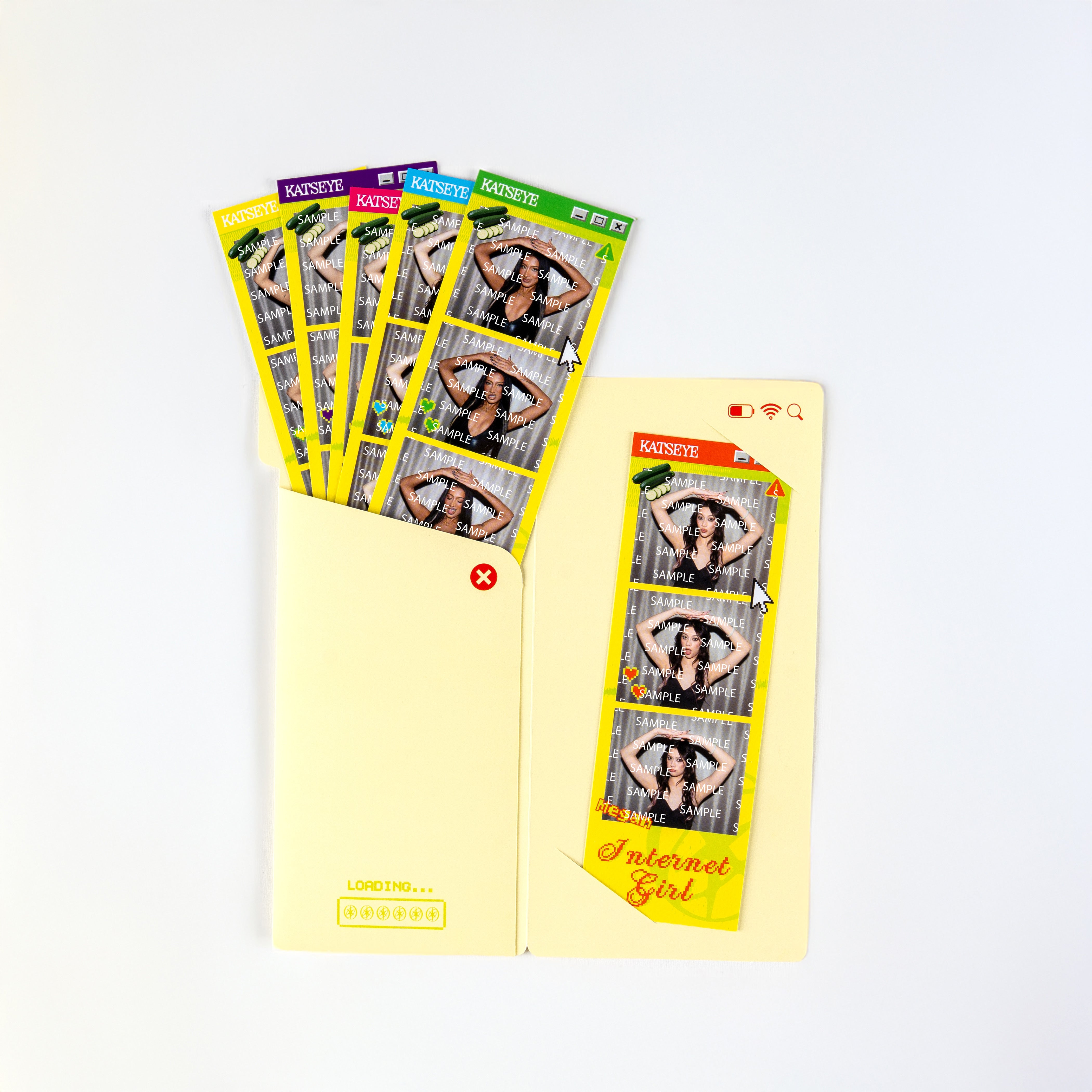 Internet Girl Photo Strip 2