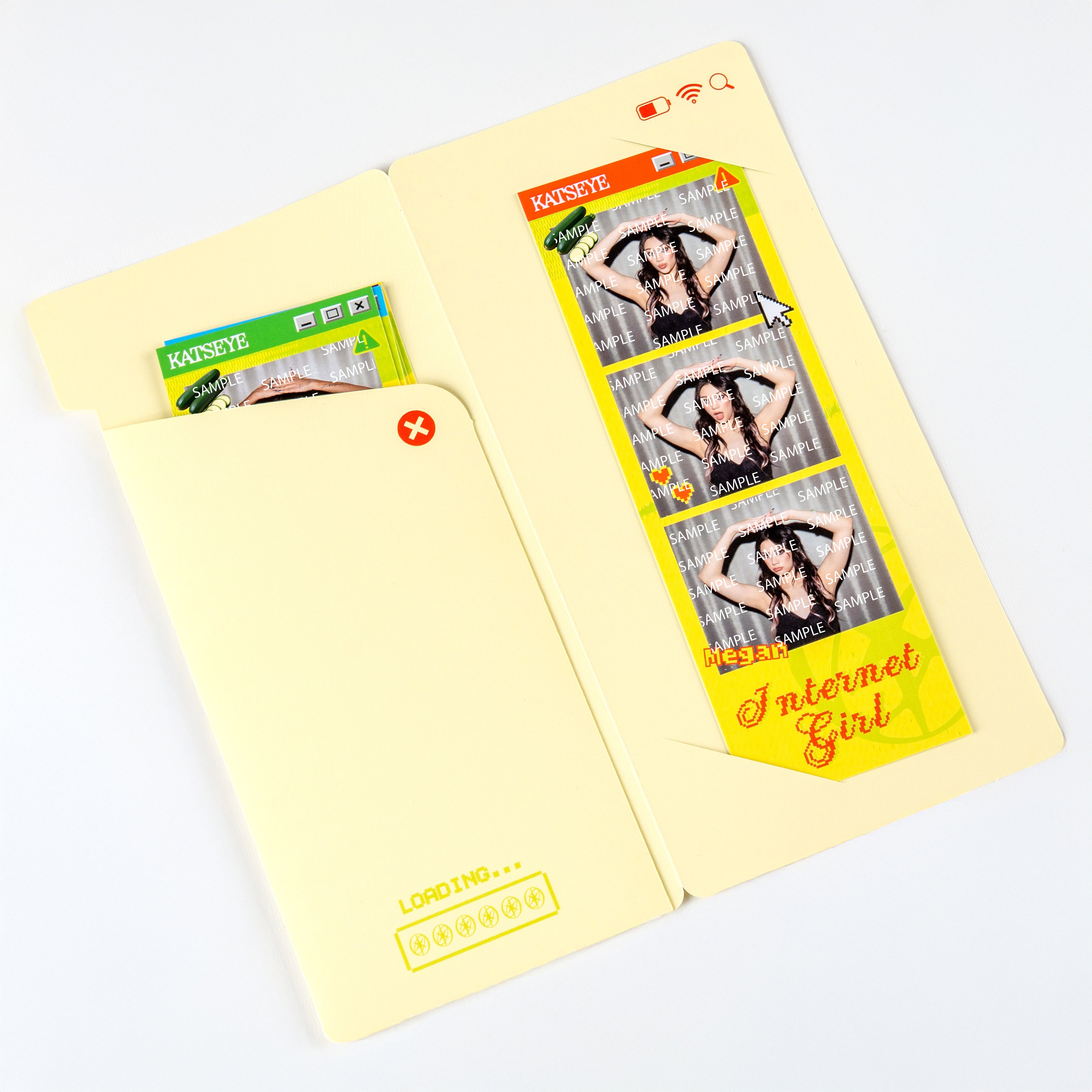 Internet Girl Photo Strip