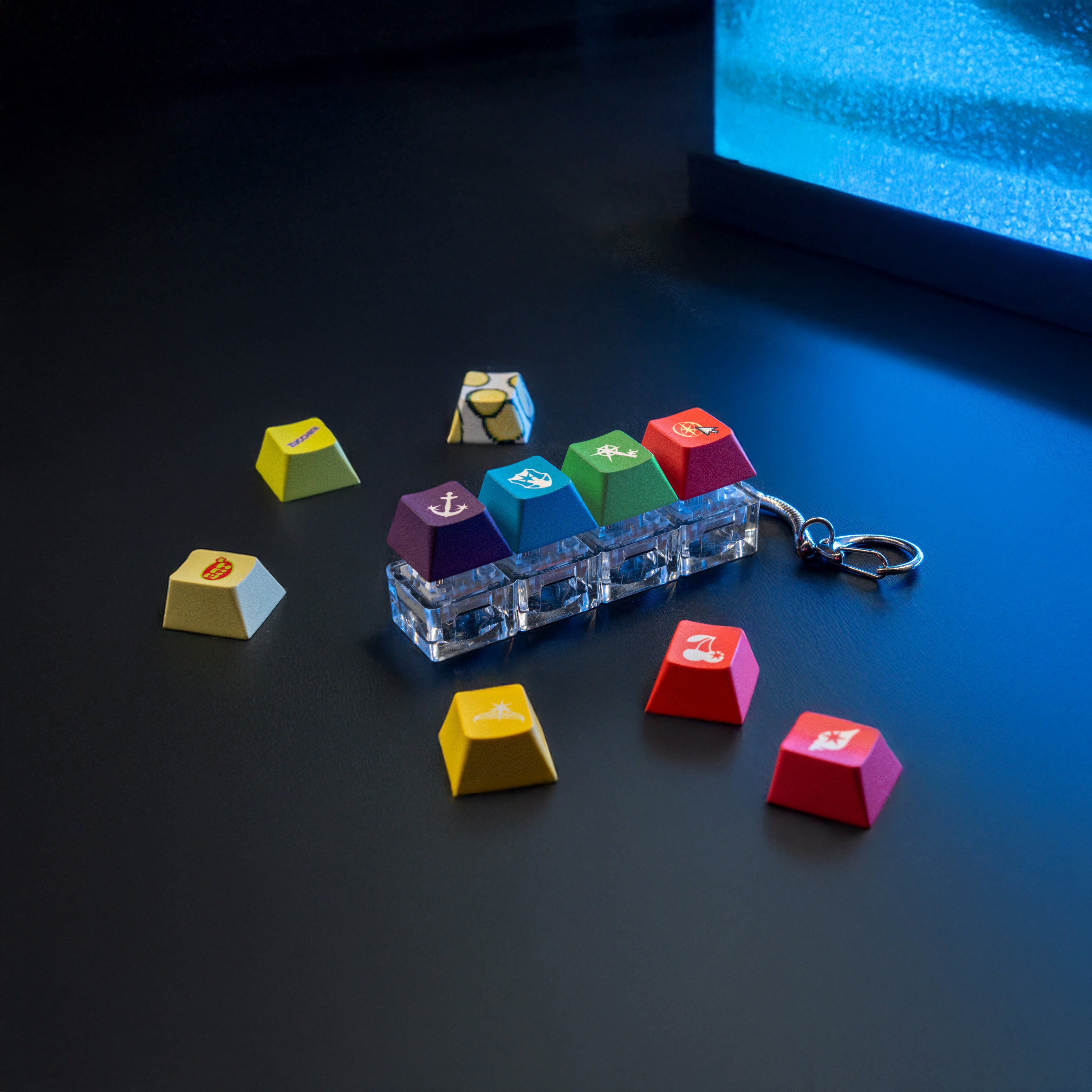 Internet Girl Keypad Keyring 7