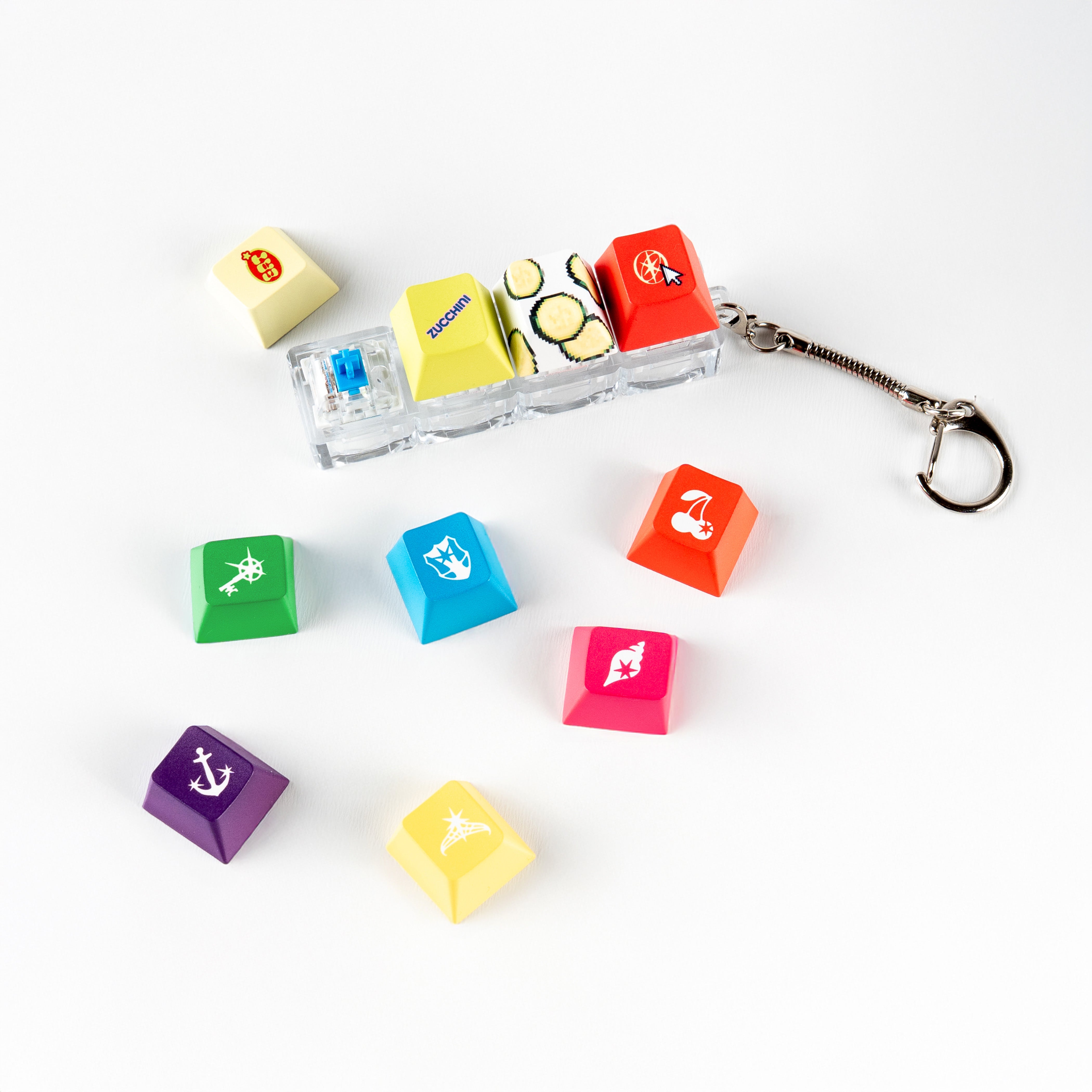 Internet Girl Keypad Keyring 4