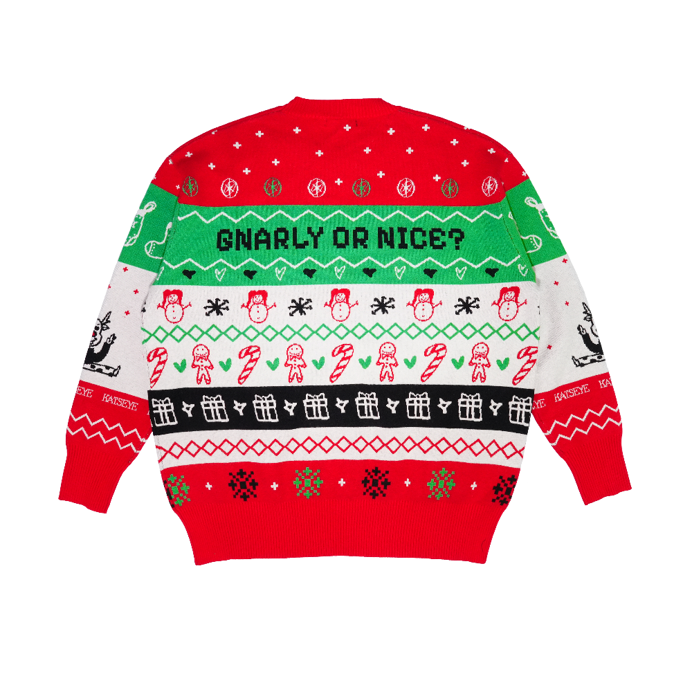 Holiday 'Gnarly or Nice?' Ugly Sweater