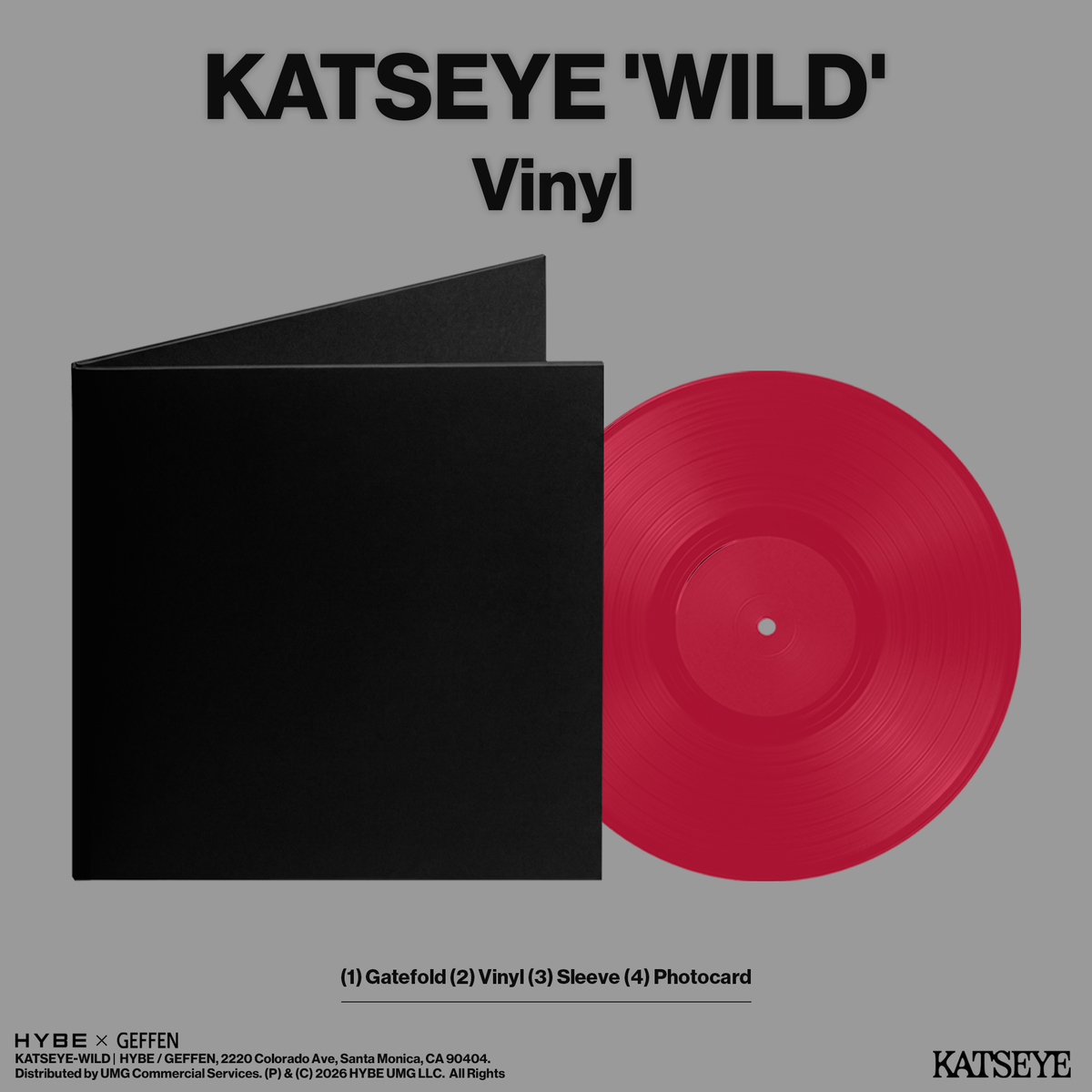 WILD - Official Store Exclusive Signed Vinyl - KATSEYE Official Store