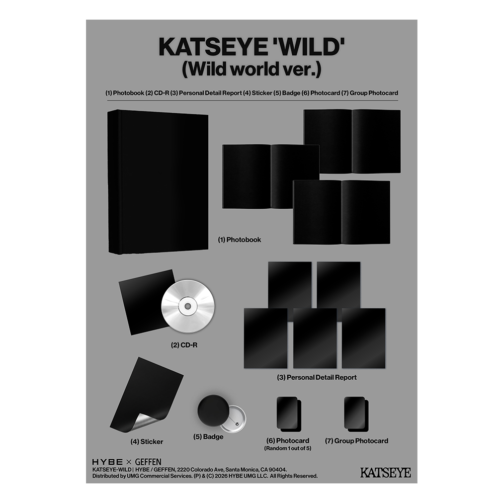 WILD - Wild world ver. CD