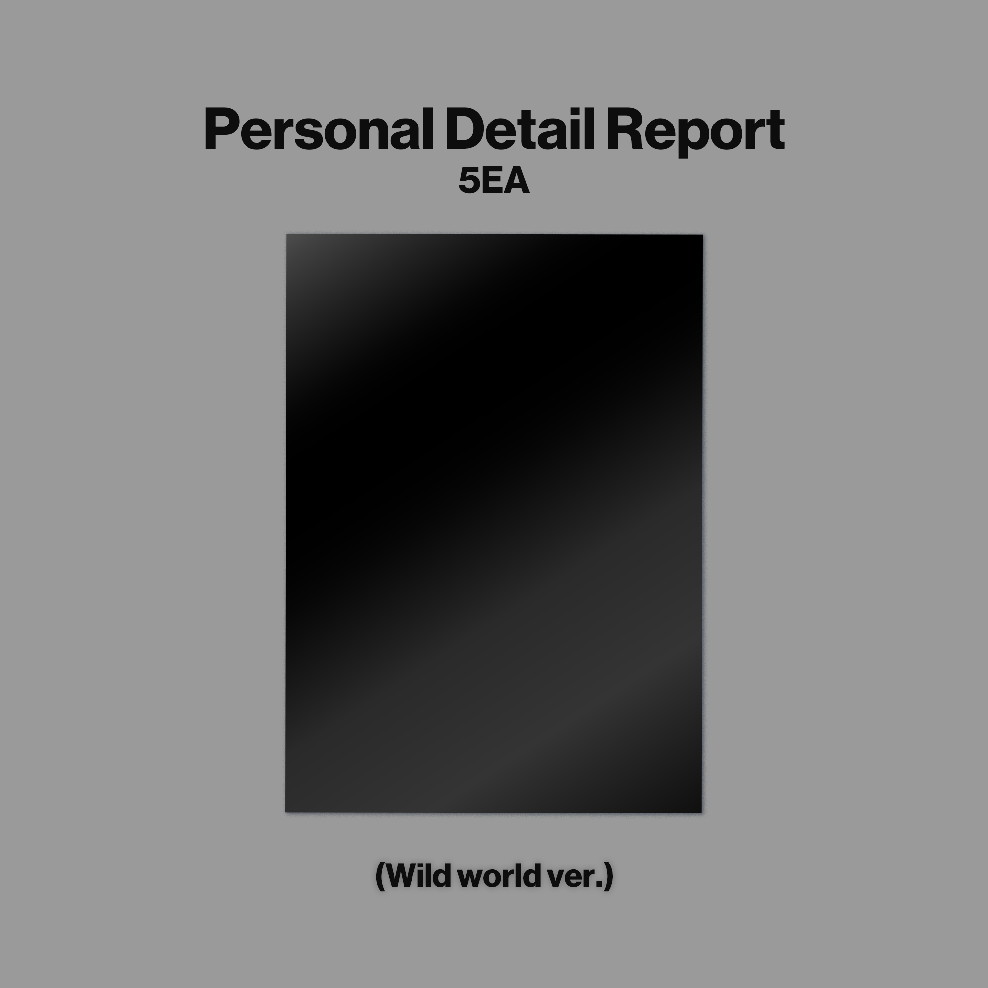 WILD - Wild world ver. CD